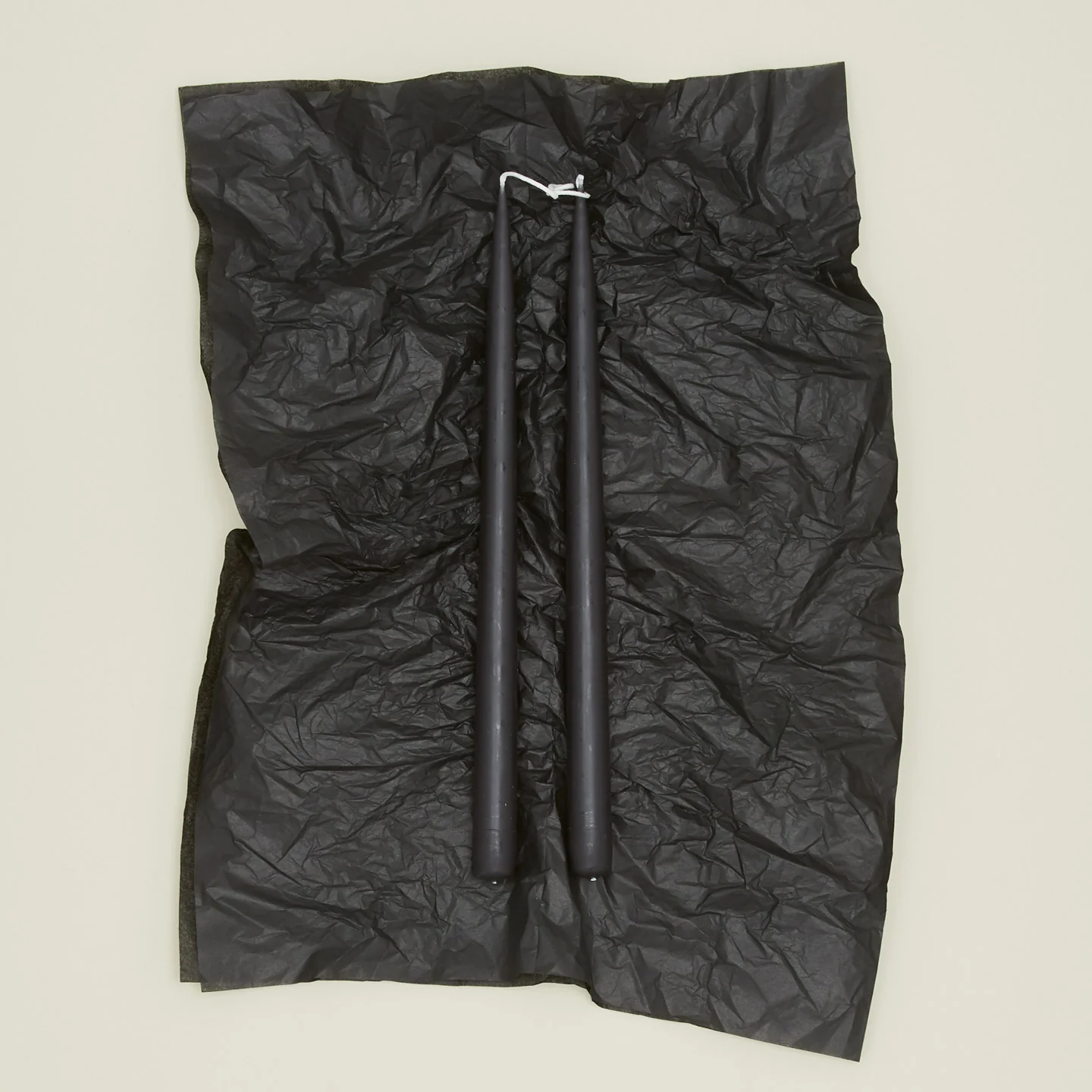 Hand Dipped Taper Set - Black - Image 2