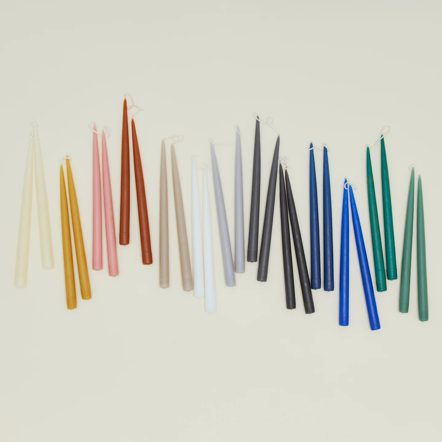 Hand Dipped Taper Set - Rust - Image 4