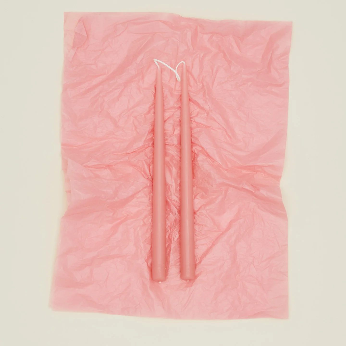 Hand Dipped Taper Set - Tea Rose - Image 2