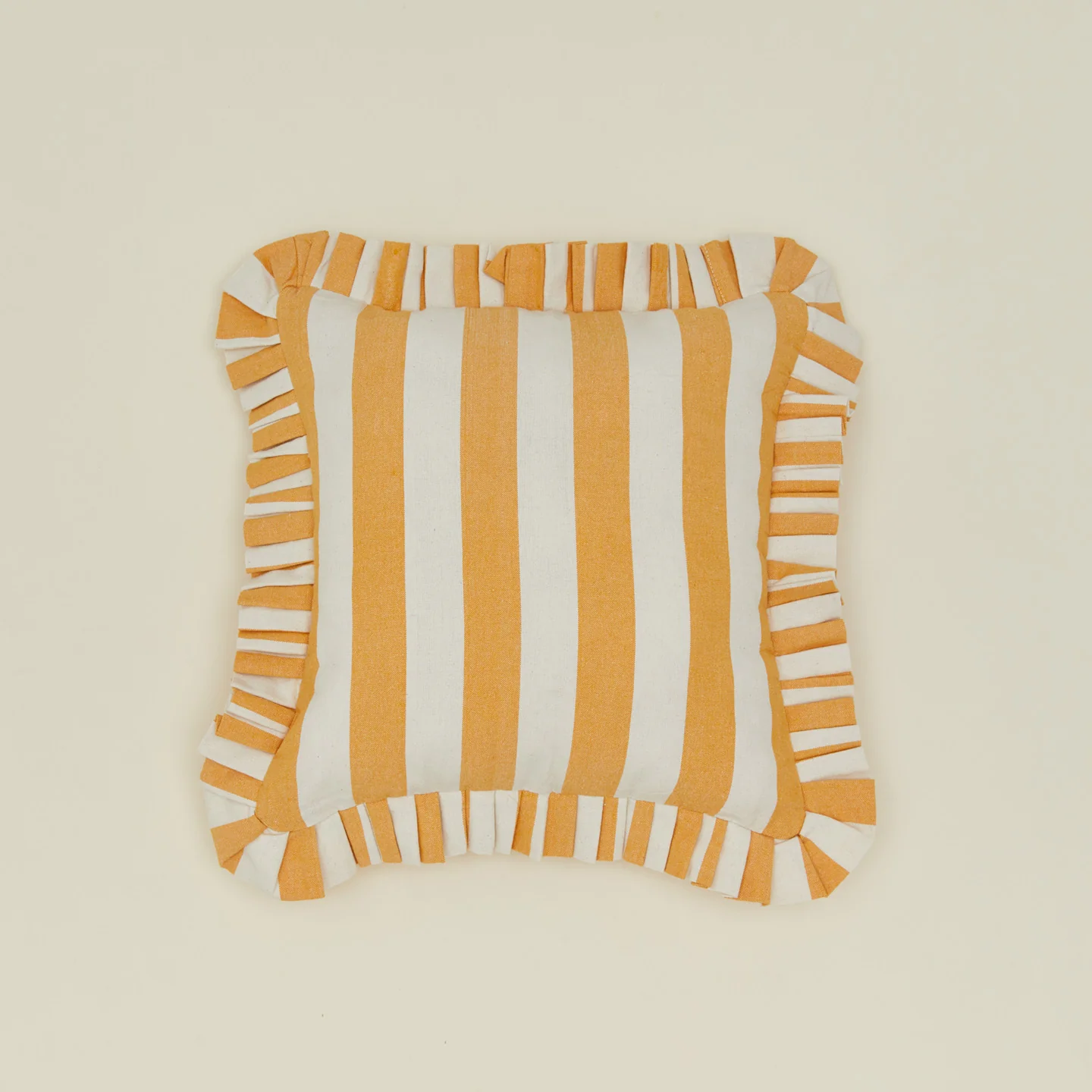 Cabana Stripe Cushion - Gold