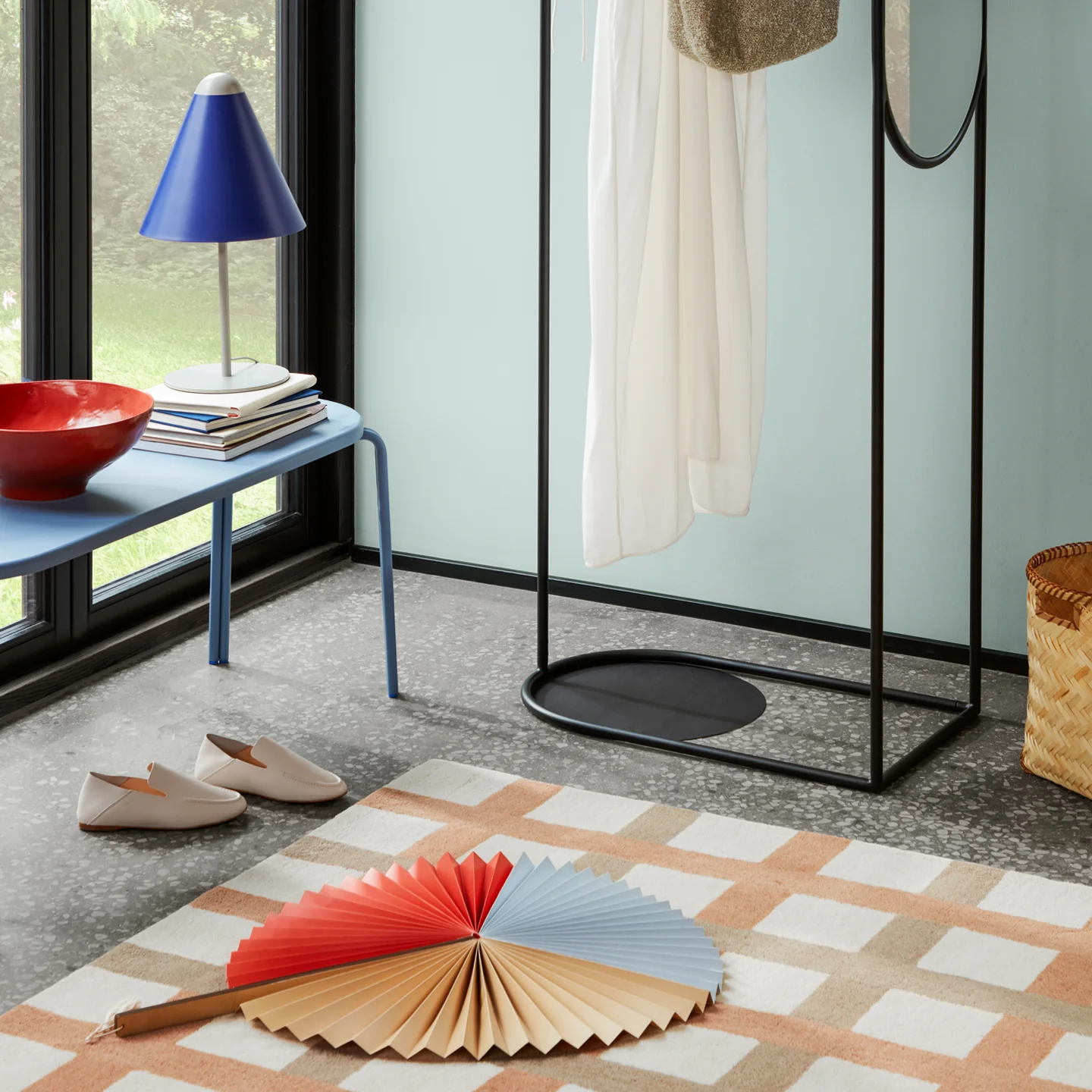 Edith Rug - Coral - Image 2