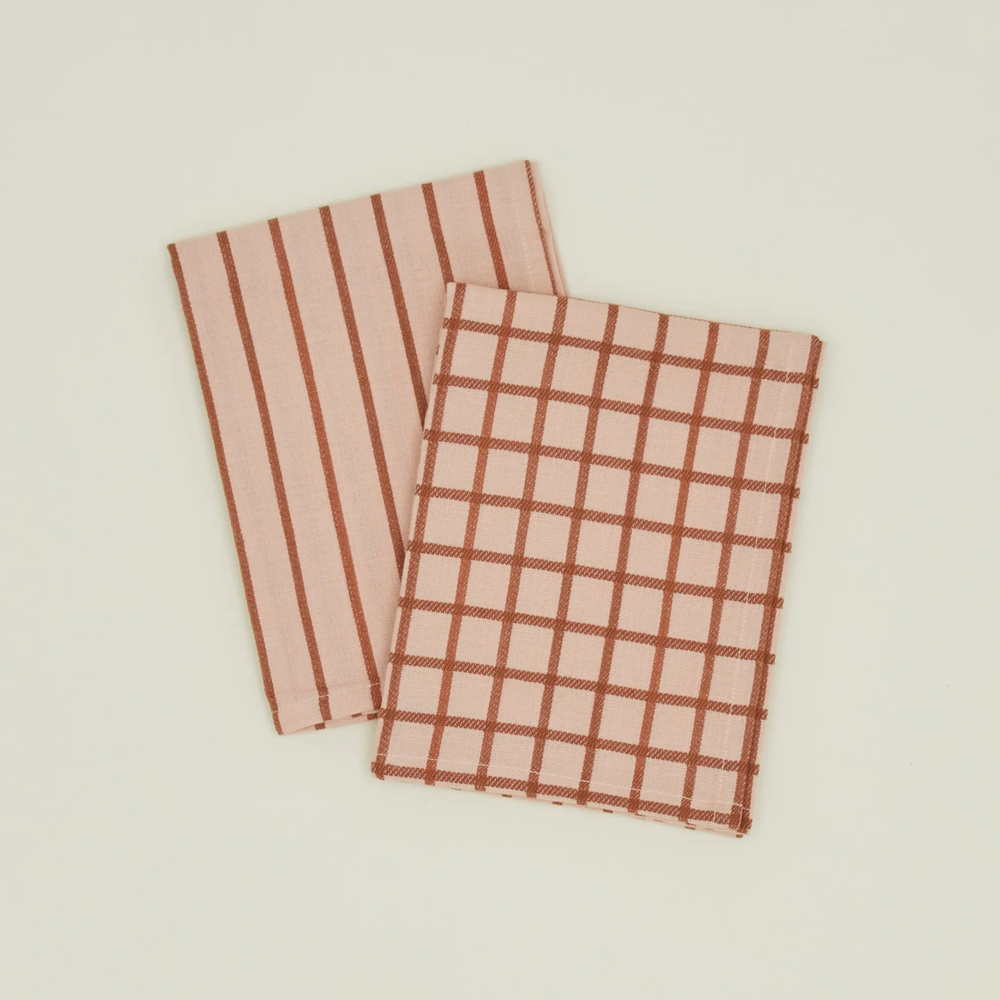 Essential Apron and Towel Bundle - Blush/Terracotta - Image 3