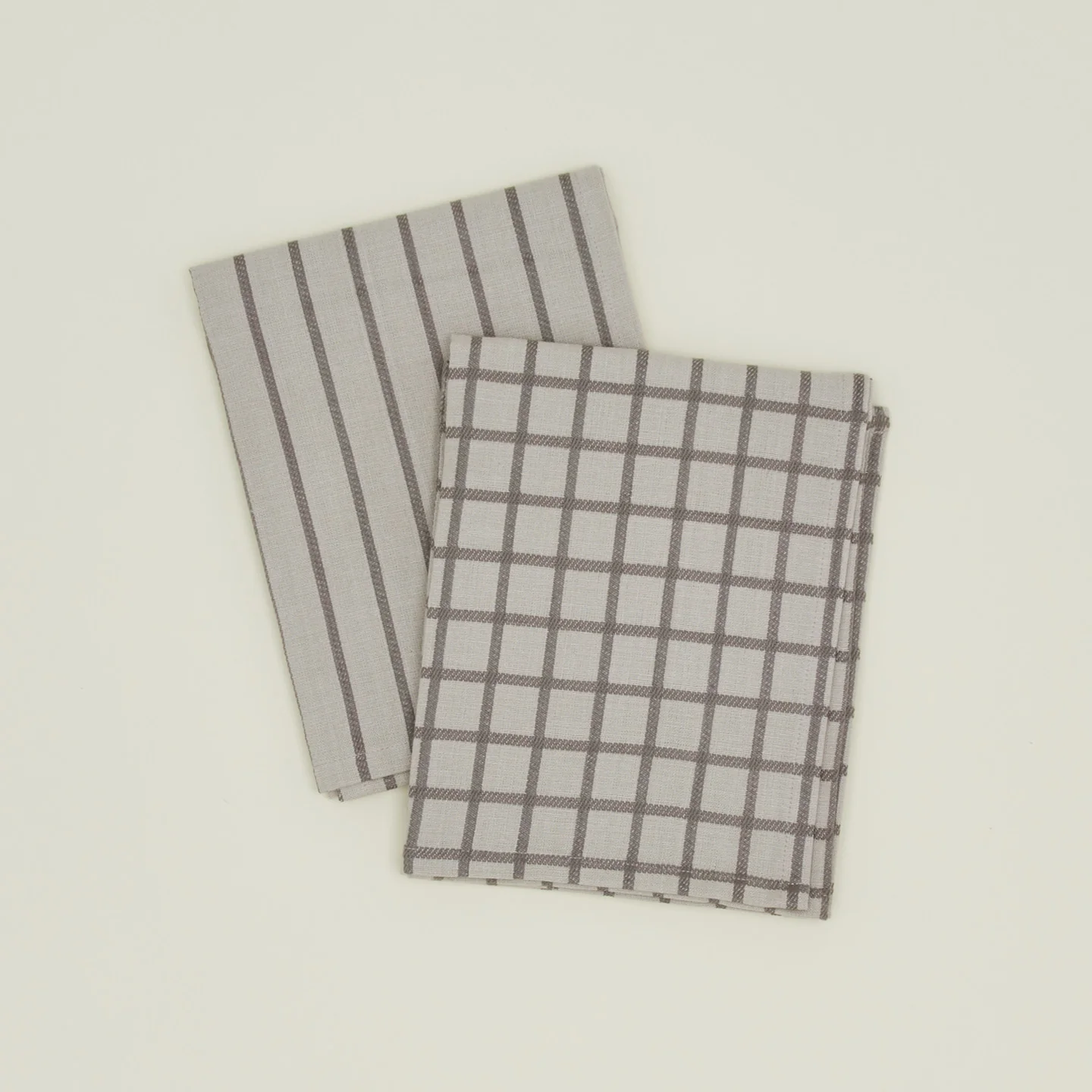 Essential Apron and Towel Bundle - Light Grey/Dark Grey - Image 3