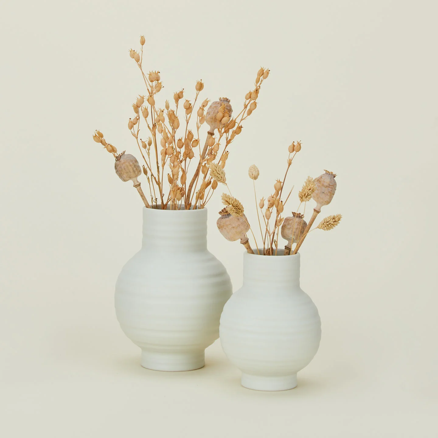 Essential Ceramic Vase - Bone - Image 2
