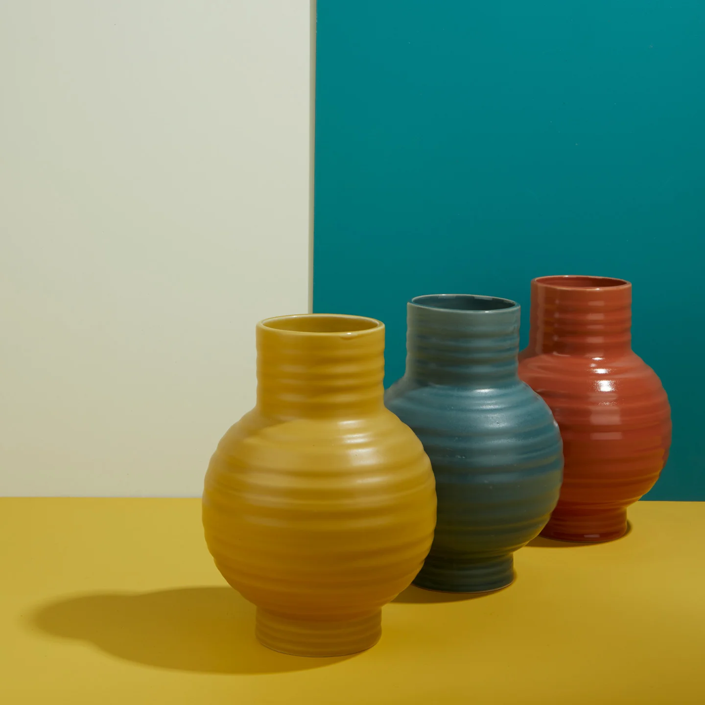 Essential Ceramic Vase - Peacock - Image 5