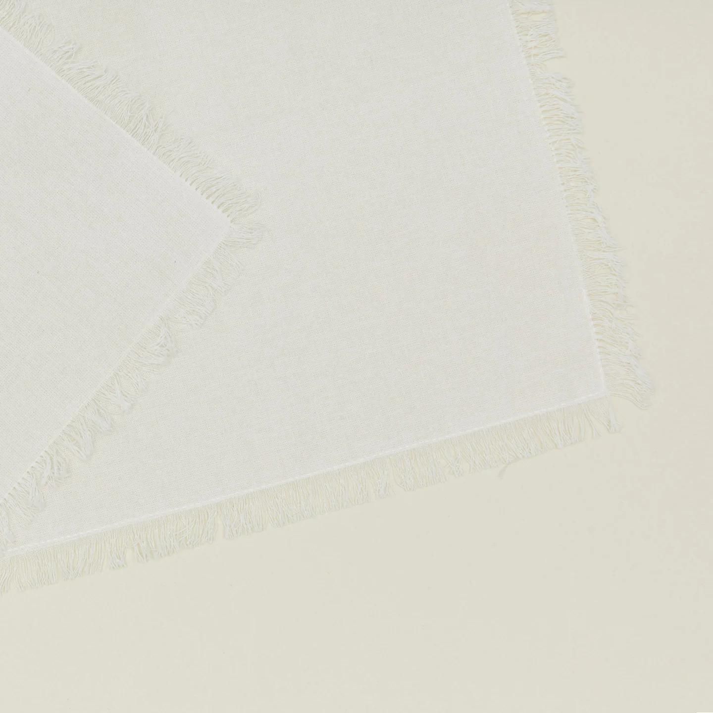Essential Cocktail Napkins, Set of 4 - Ivory - Image 3