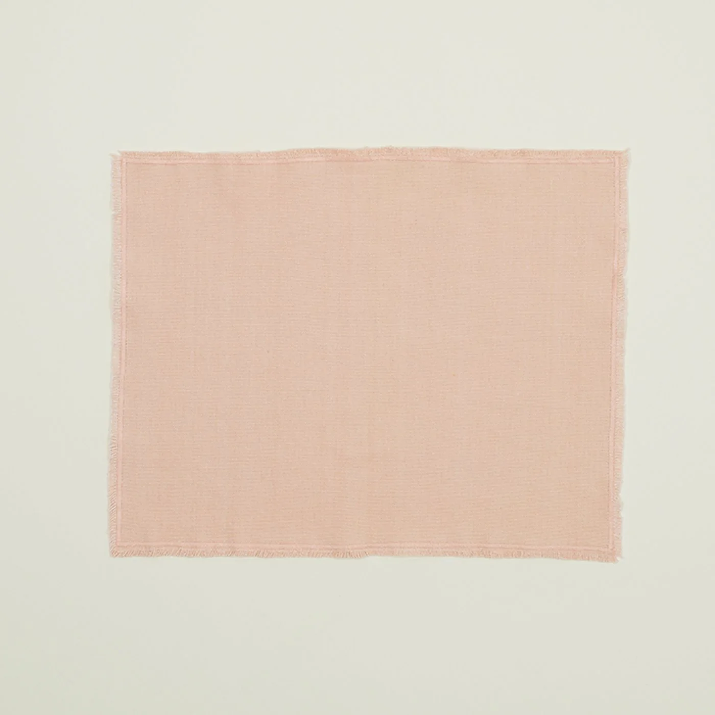 Essential Cotton Placemat, Set of 4 - Blush