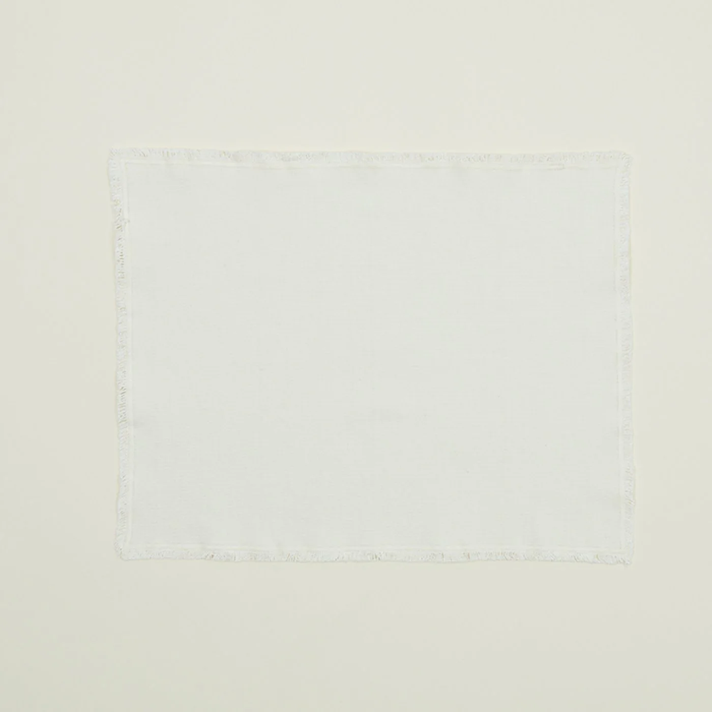 Essential Cotton Placemat, Set of 4 - Ivory