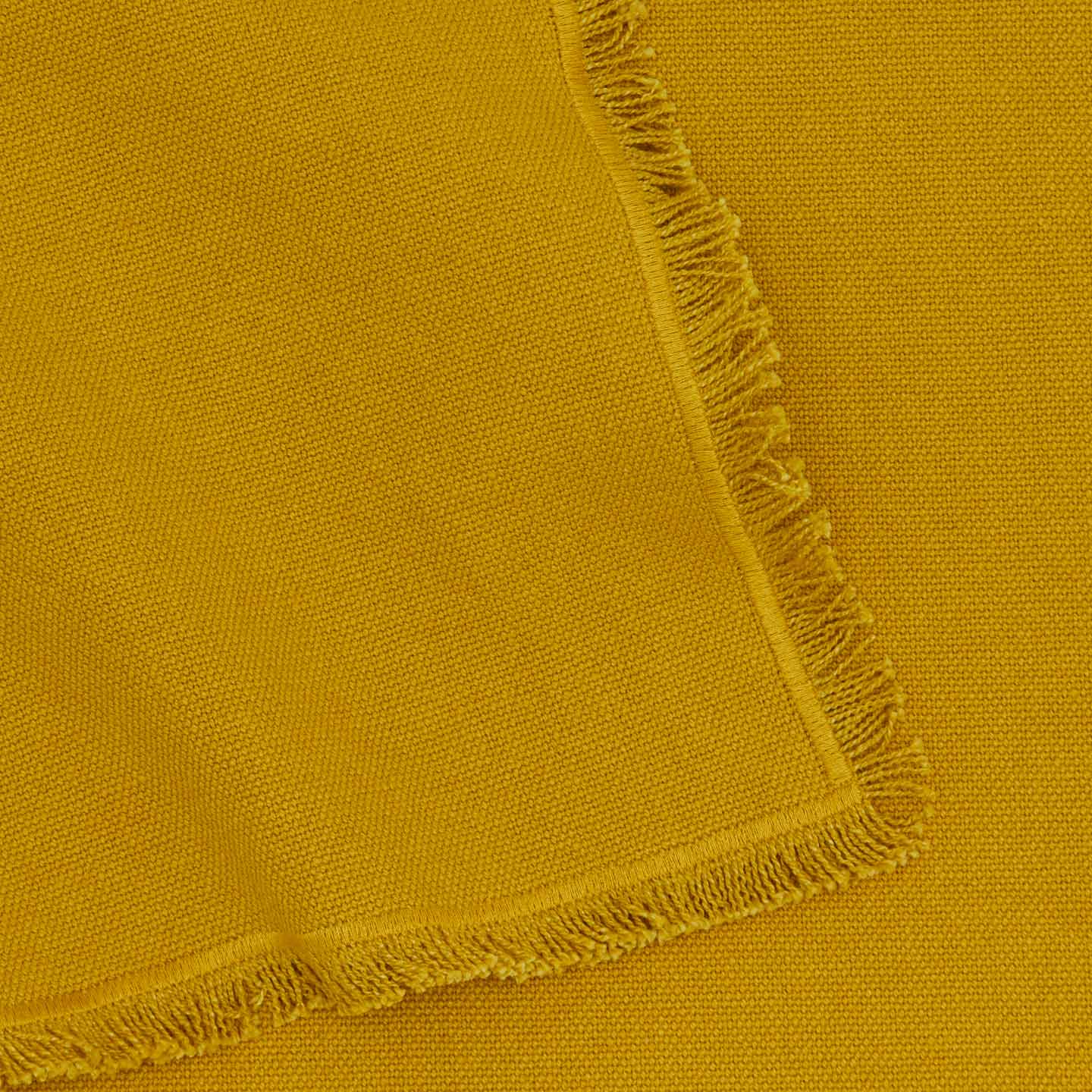 Essential Cotton Placemat, Set of 4 - Mustard - Image 3