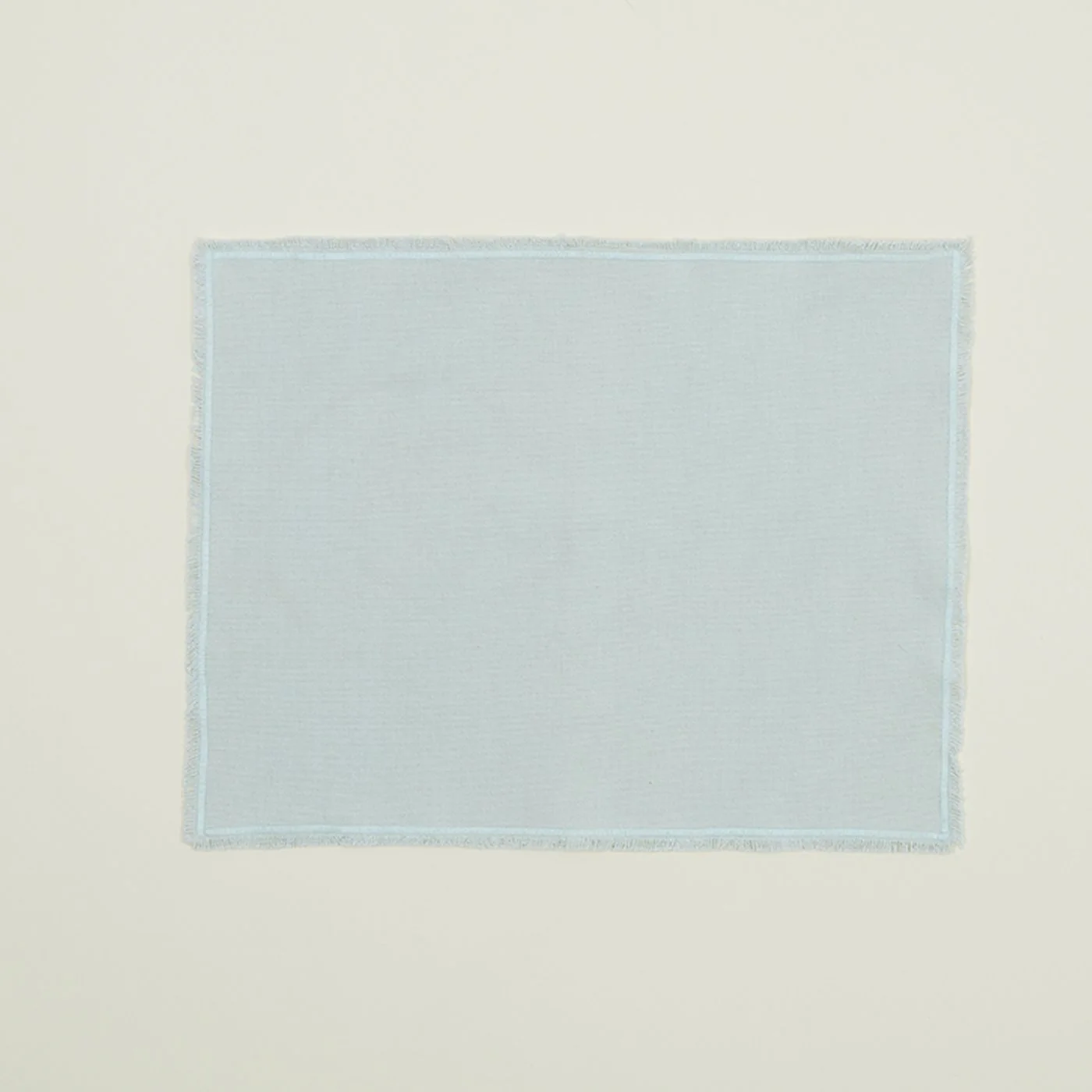 Essential Cotton Placemat, Set of 4 - Sky