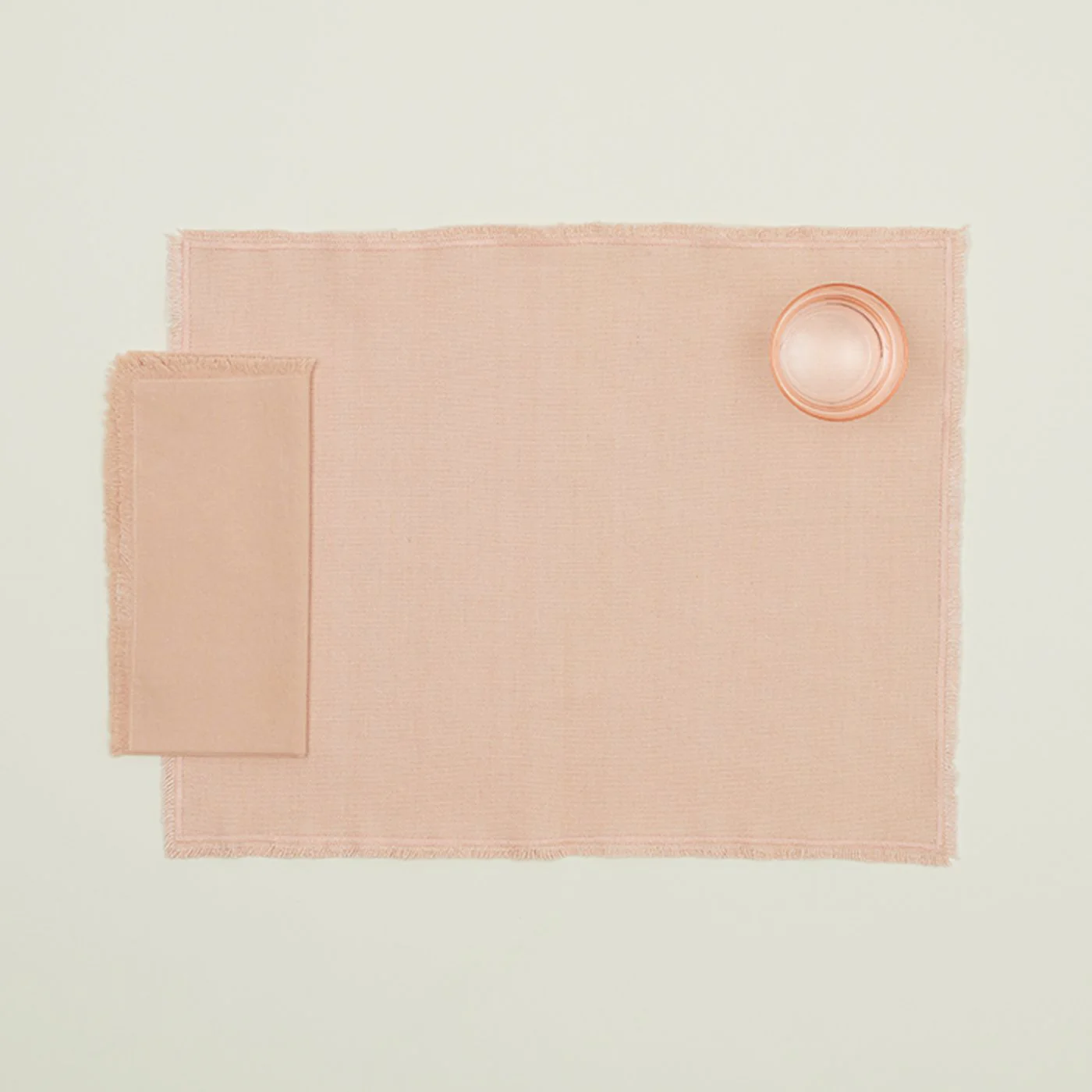 Essential Dinner Napkin, Set of 4 - Blush - Image 2