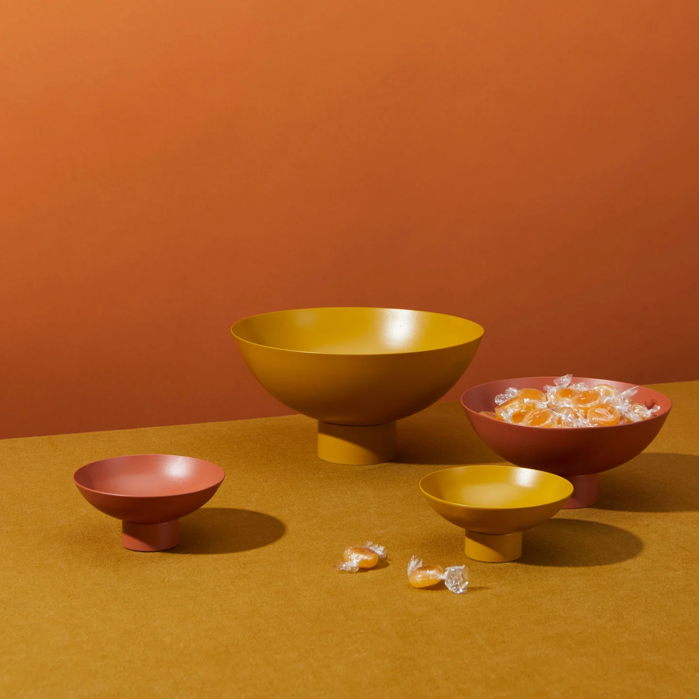 Essential Footed Bowl - Terracotta - Image 5