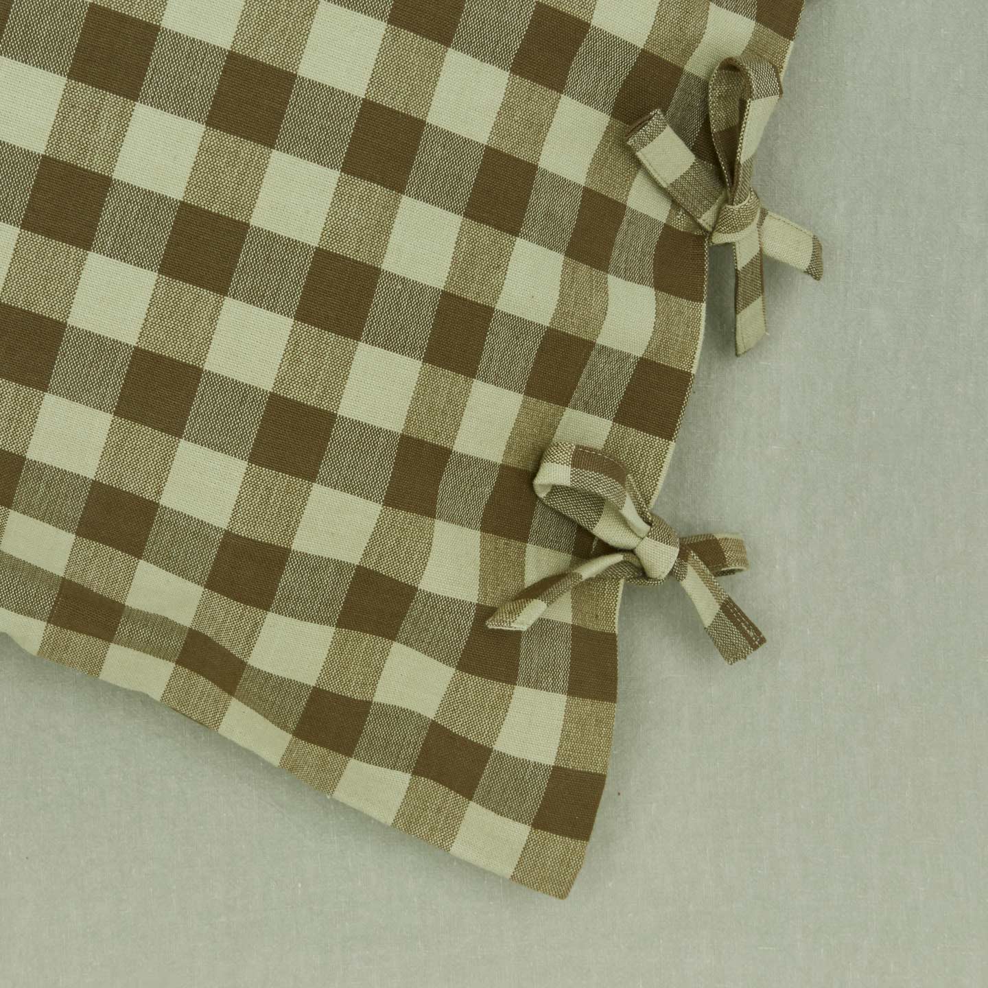 Essential Gingham Pillowcases, Set of 2 - Sage/Olive - Image 2