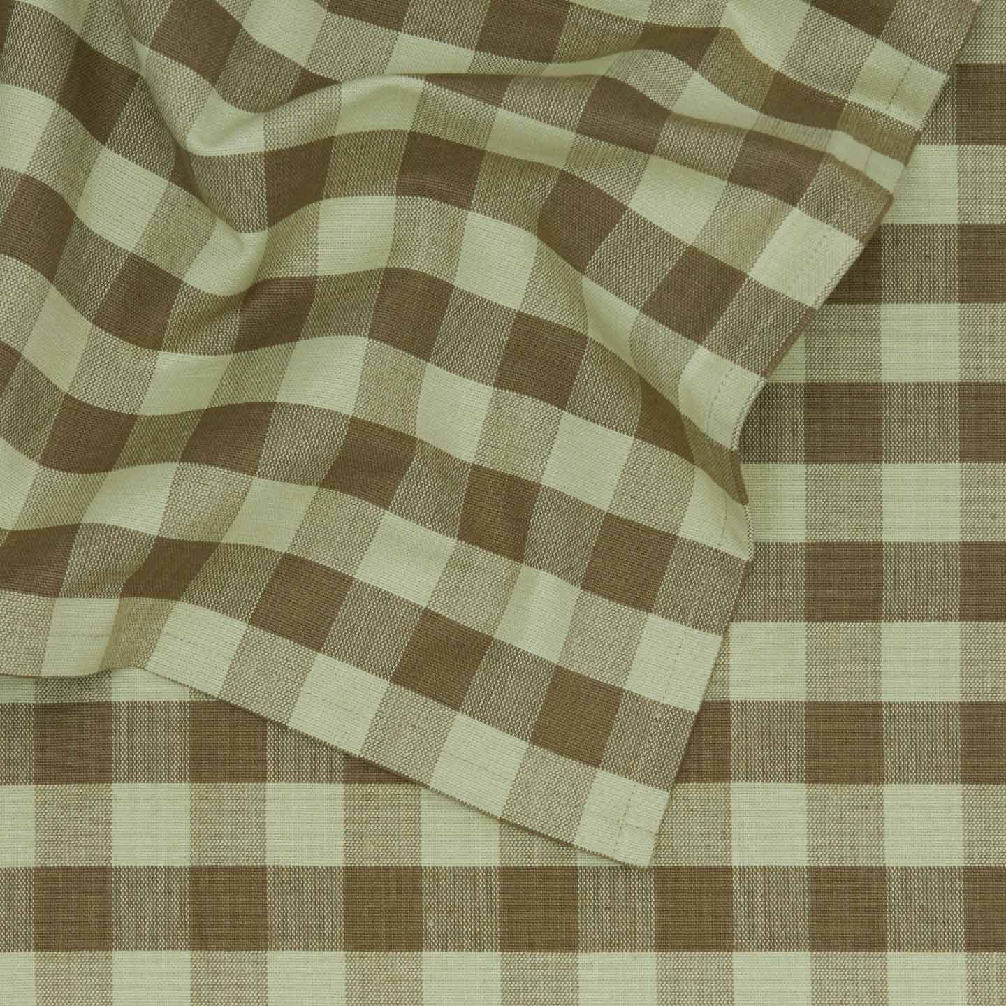 Essential Gingham Tablecloth - Sage/Olive - Image 3