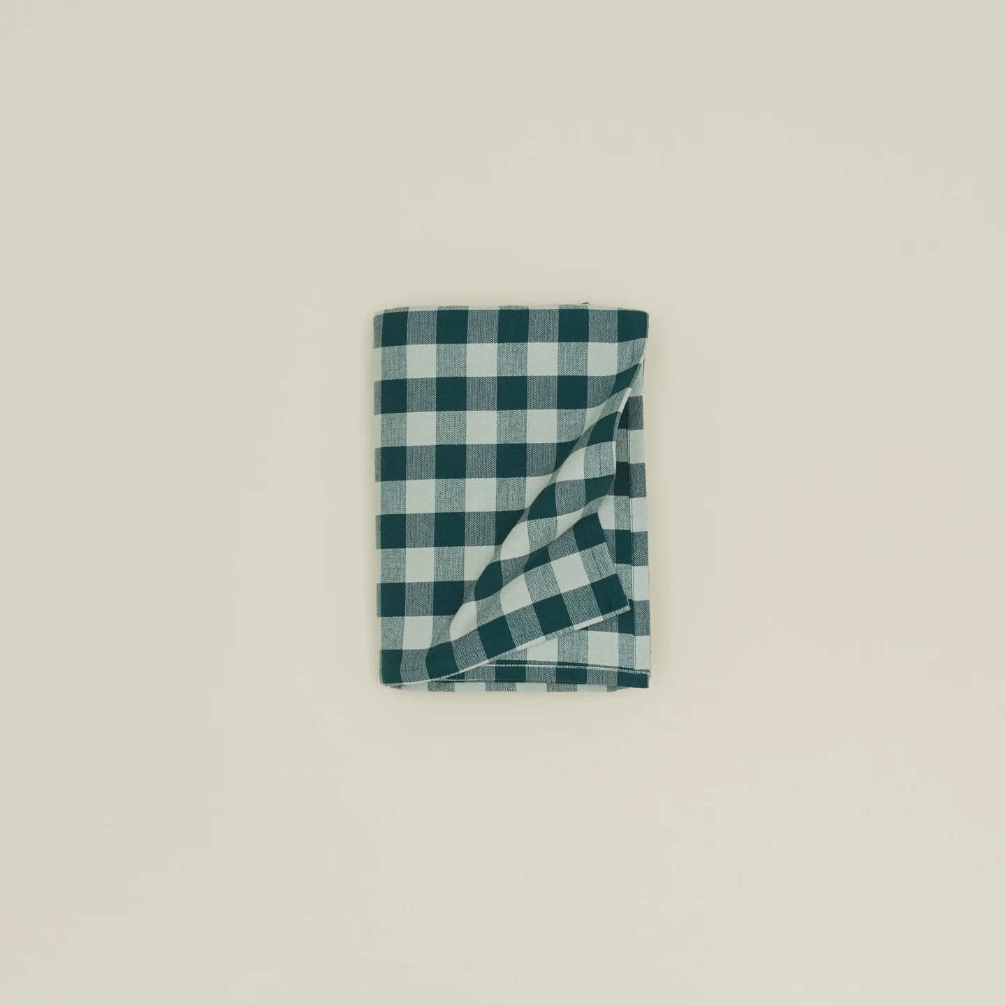 Essential Gingham Tablecloth - Sky/Peacock - Image 4