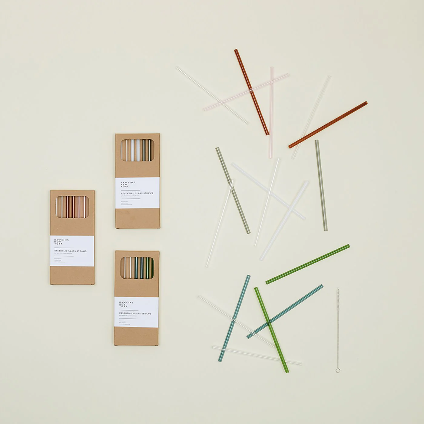 Essential Glass Straws - Neutral - Image 3