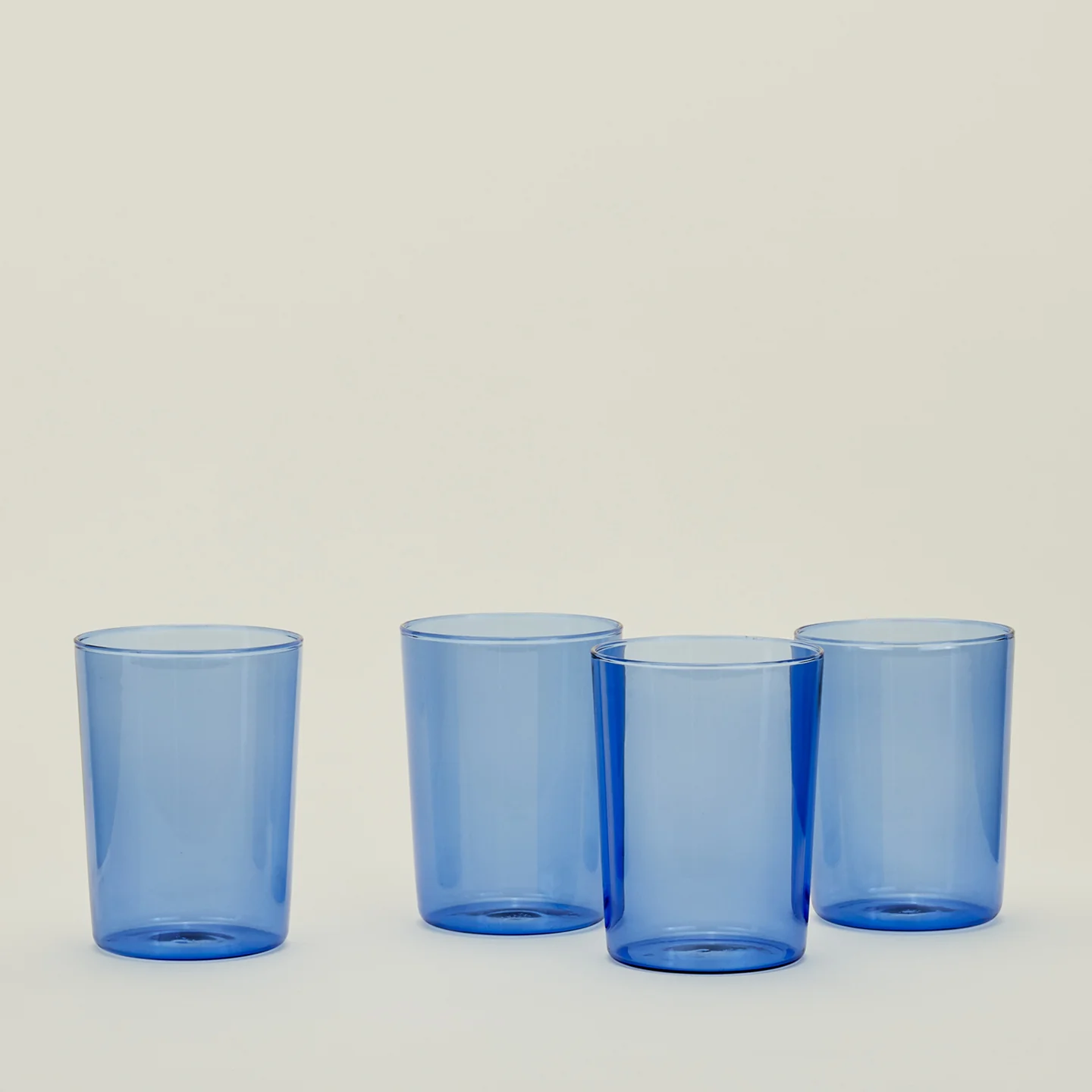 Essential Glassware, Set of 4 - Blue - Image 6