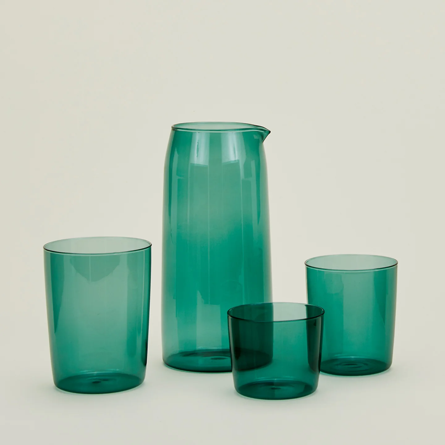 Essential Glassware, Set of 4 - Peacock - Image 6