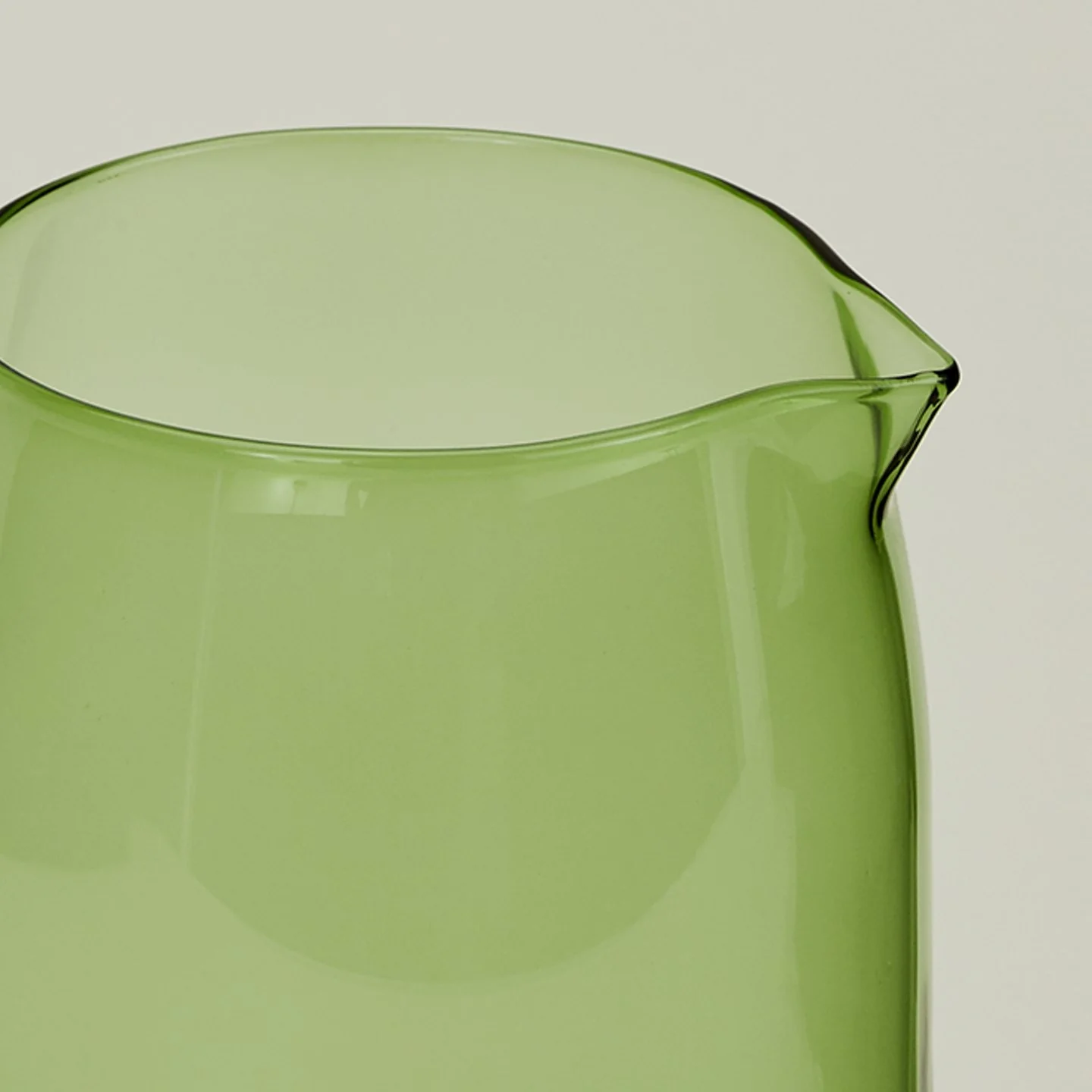 Essential Glassware Pitcher - Green - Image 4