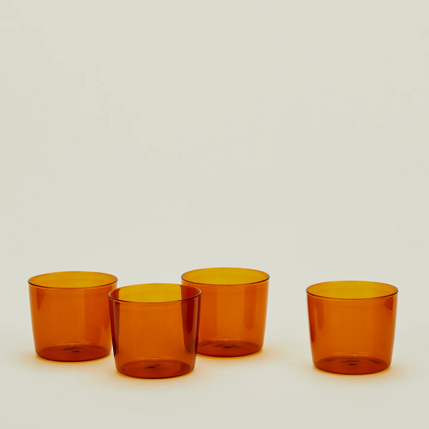 Essential Glassware, Set of 4 - Terracotta - Image 3