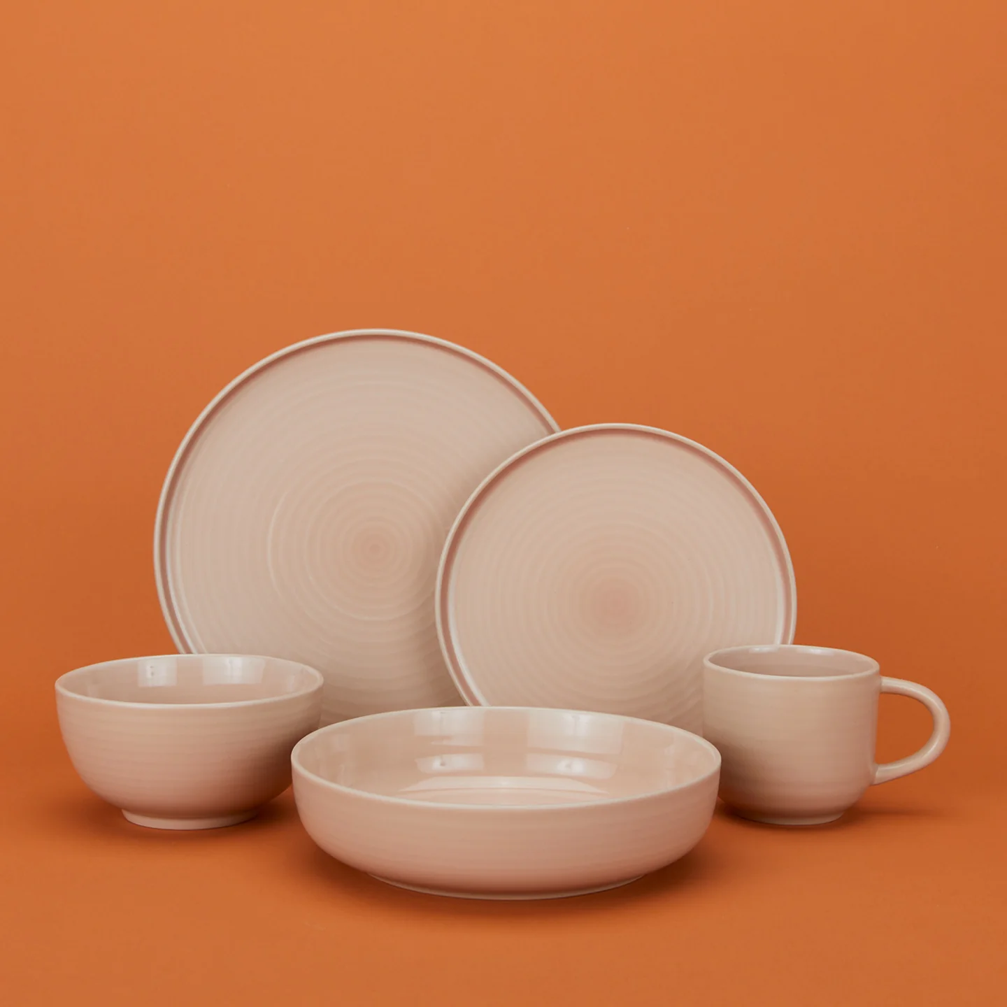 Essential Large Bowl, Set of 4 - Blush - Image 4