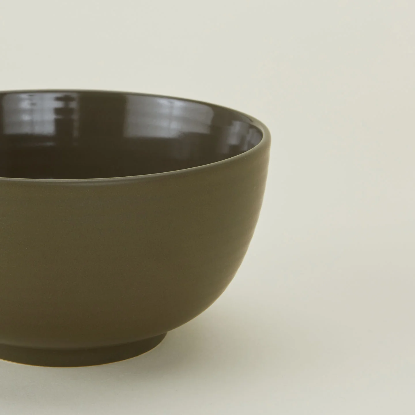 Essential Large Bowl, Set of 4 - Olive - Image 3