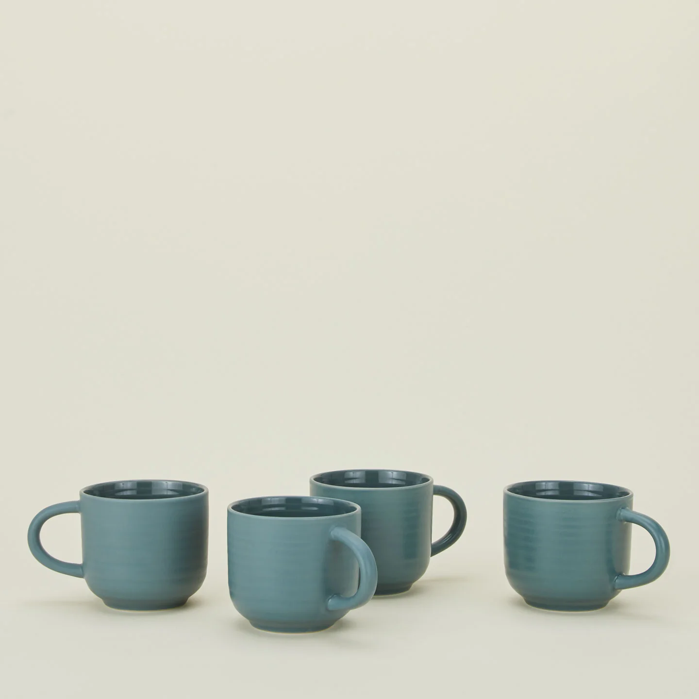 Essential Mug, Set of 4 - Peacock - Image 2