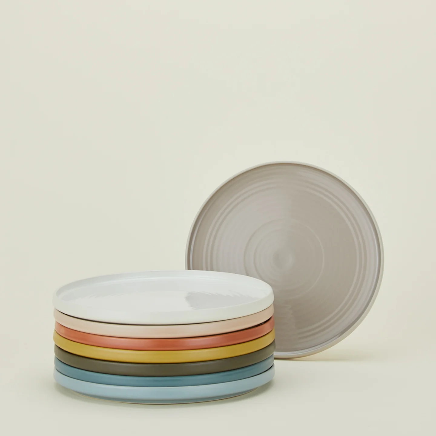 Essential Salad Plate, Set of 4 - Peacock - Image 5