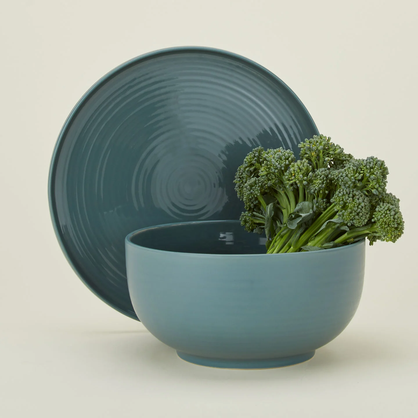 Essential Serveware, 2 Piece Set - Peacock - Image 2