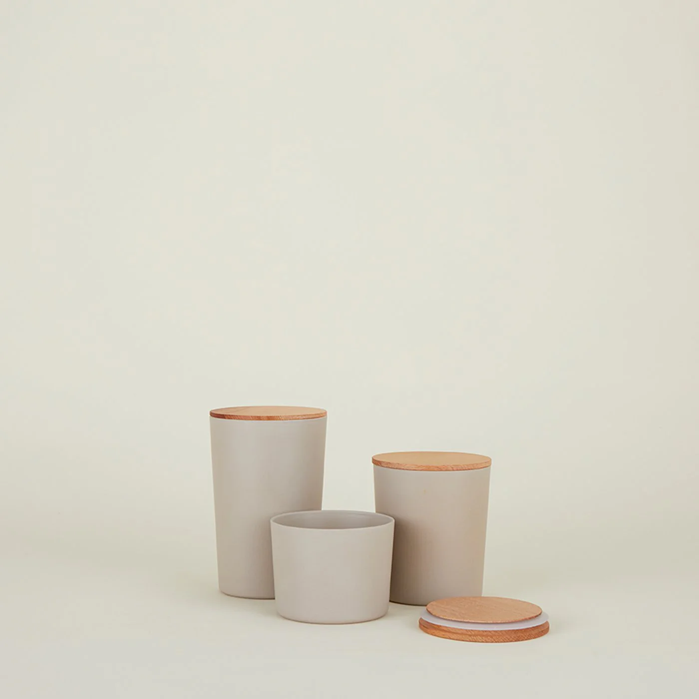 Essential Storage Containers - Light Grey - Image 2