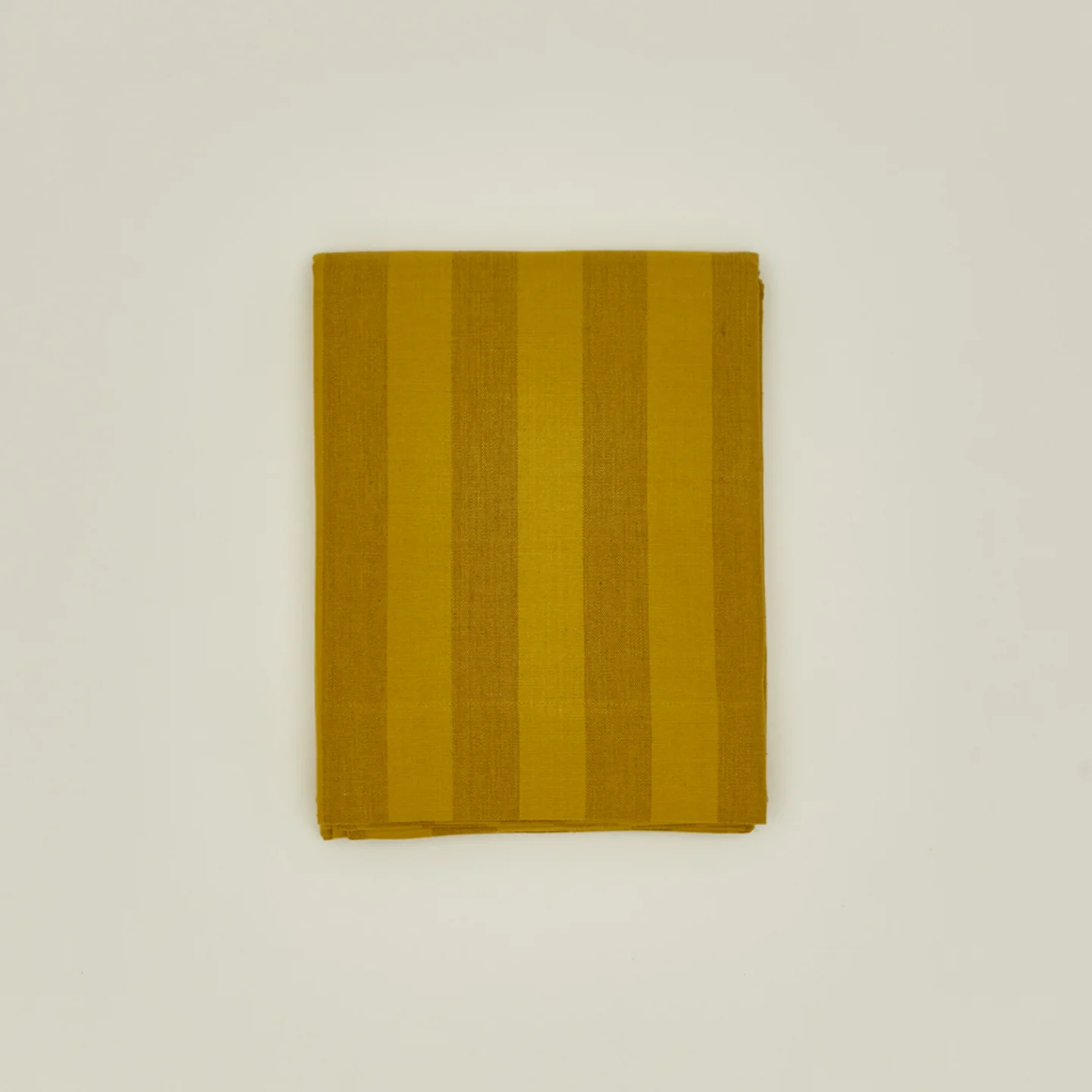 Essential Striped Shower Curtain - Mustard/Bronze - Image 2