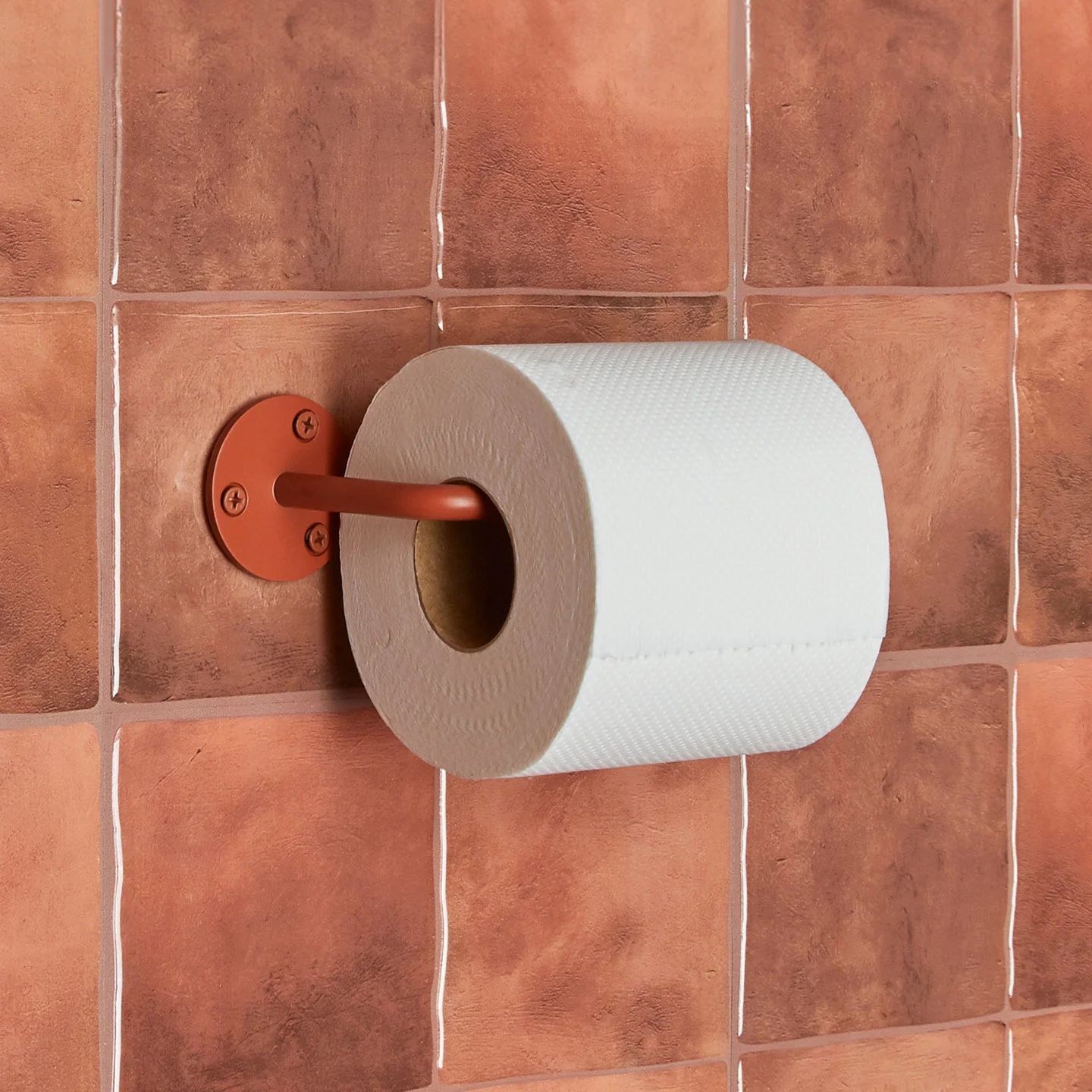 Essential Toilet Paper Holder - Terracotta - Image 2