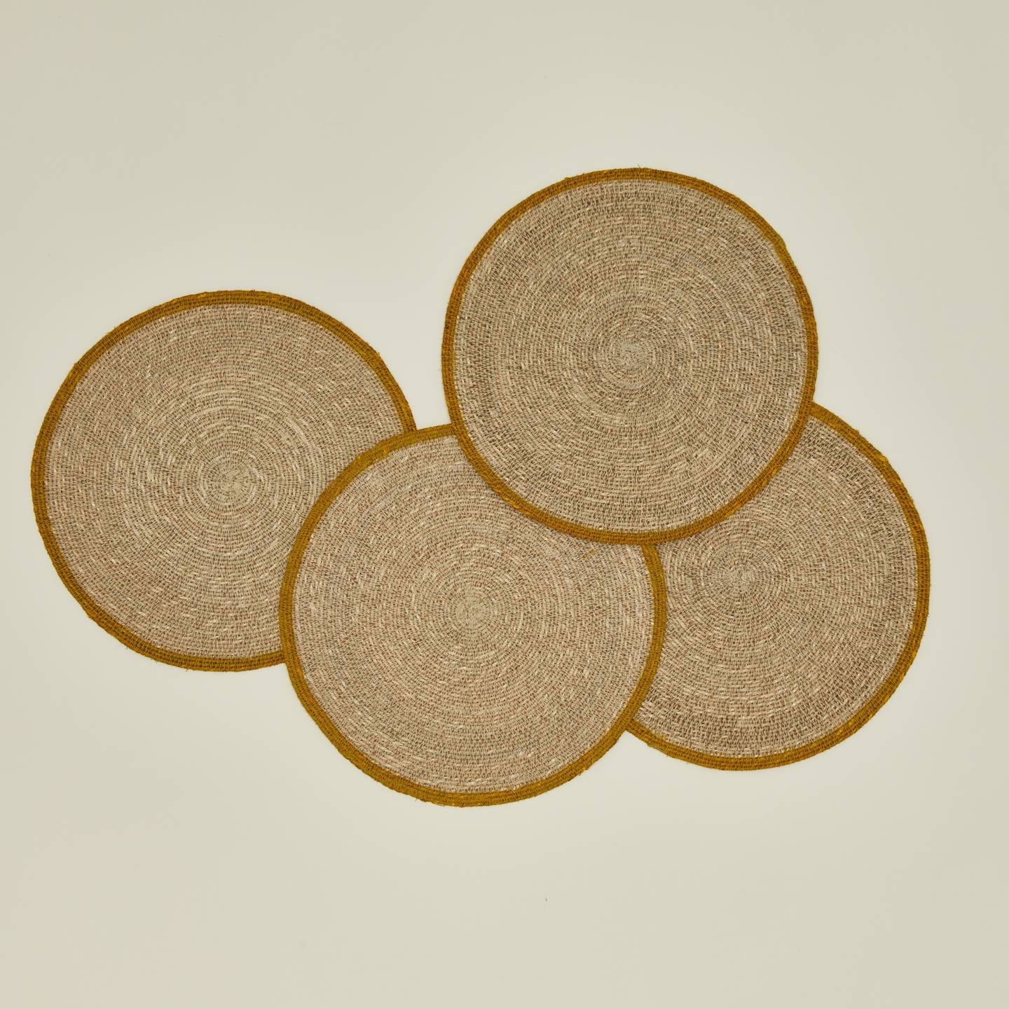 Essential Woven Placemat, Set of 4 - Mustard - Image 3