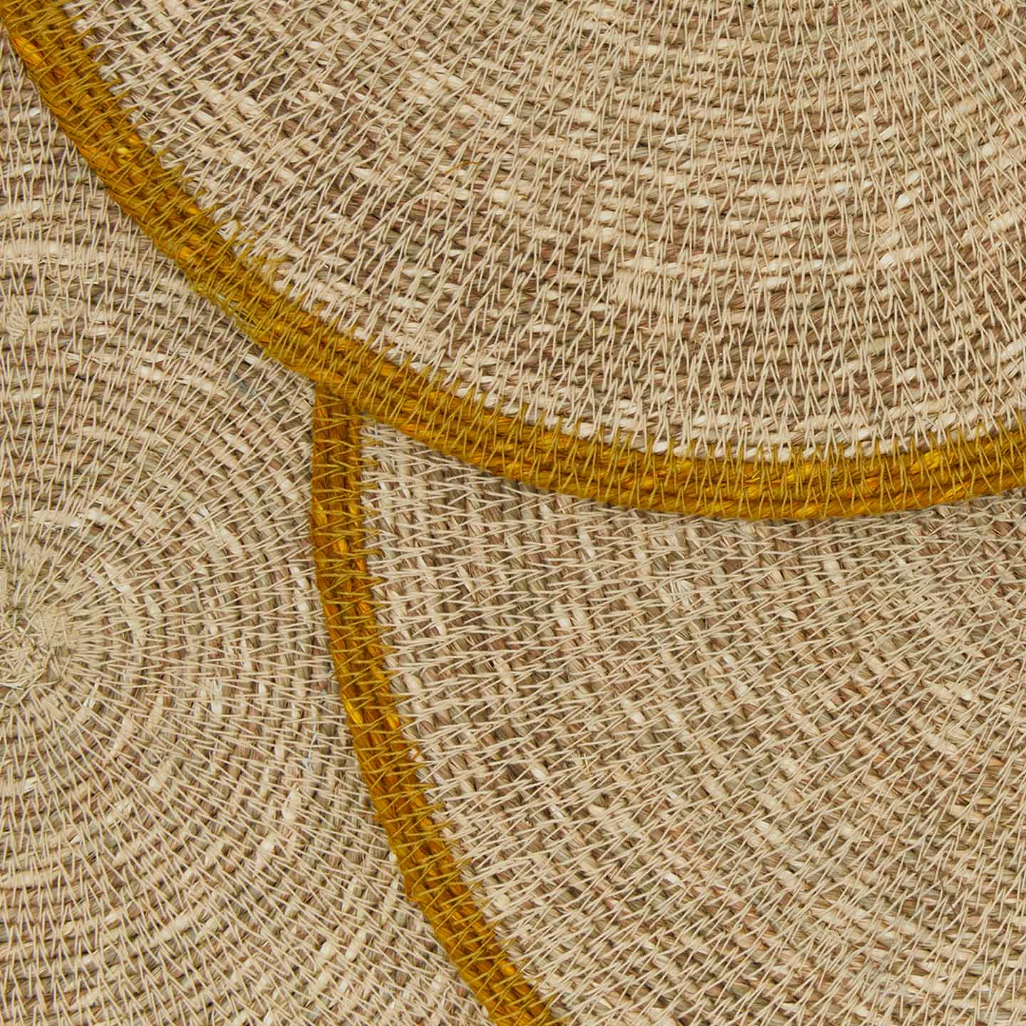 Essential Woven Placemat, Set of 4 - Mustard - Image 4