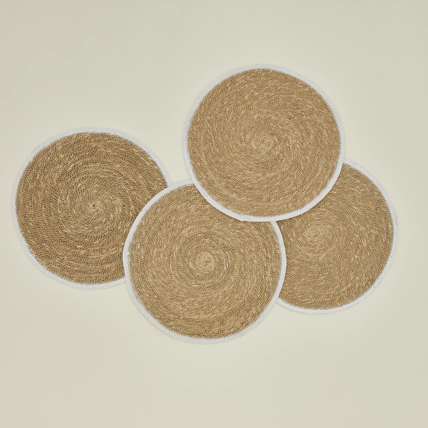 Essential Woven Placemat, Set of 4 - White - Image 3