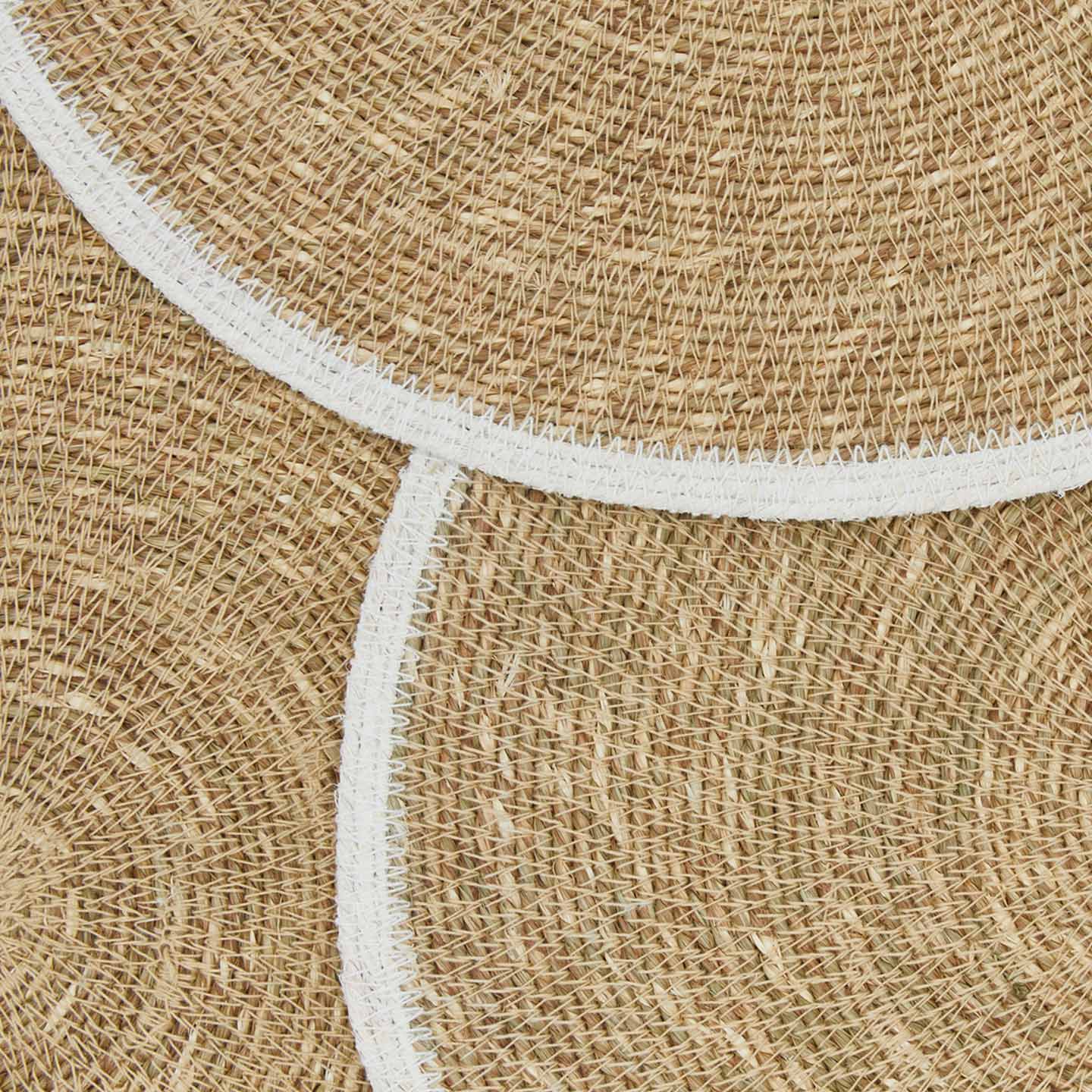 Essential Woven Placemat, Set of 4 - White - Image 4