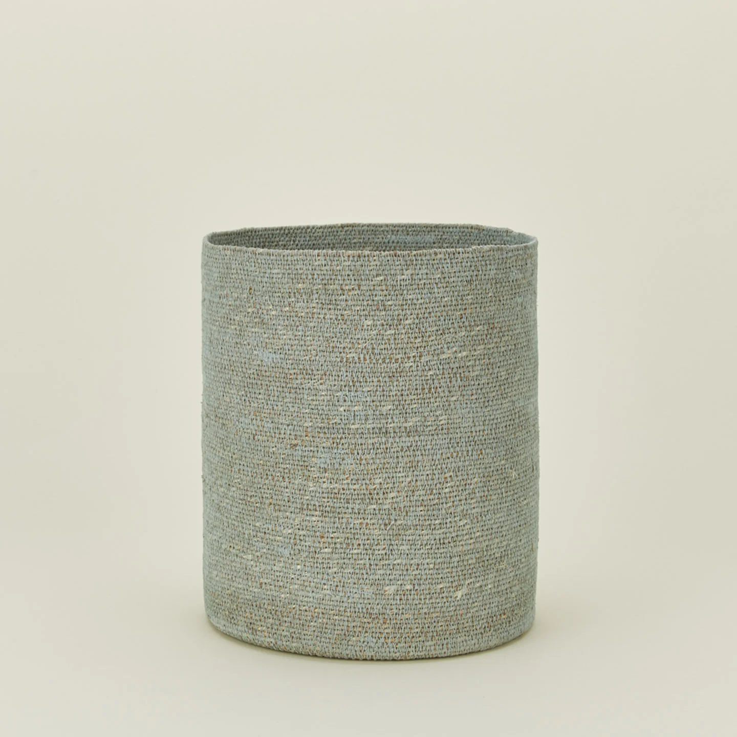 Essential Woven Wastebasket - Sky