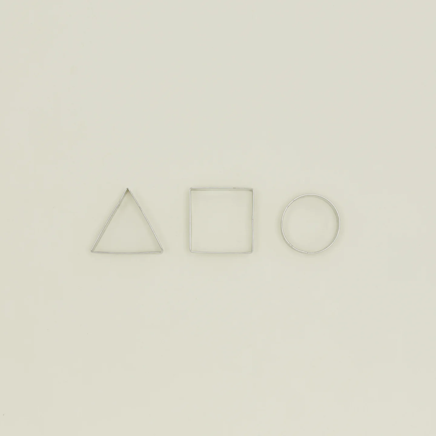 Geometric Cookie Cutter, Set of 3 - Image 2