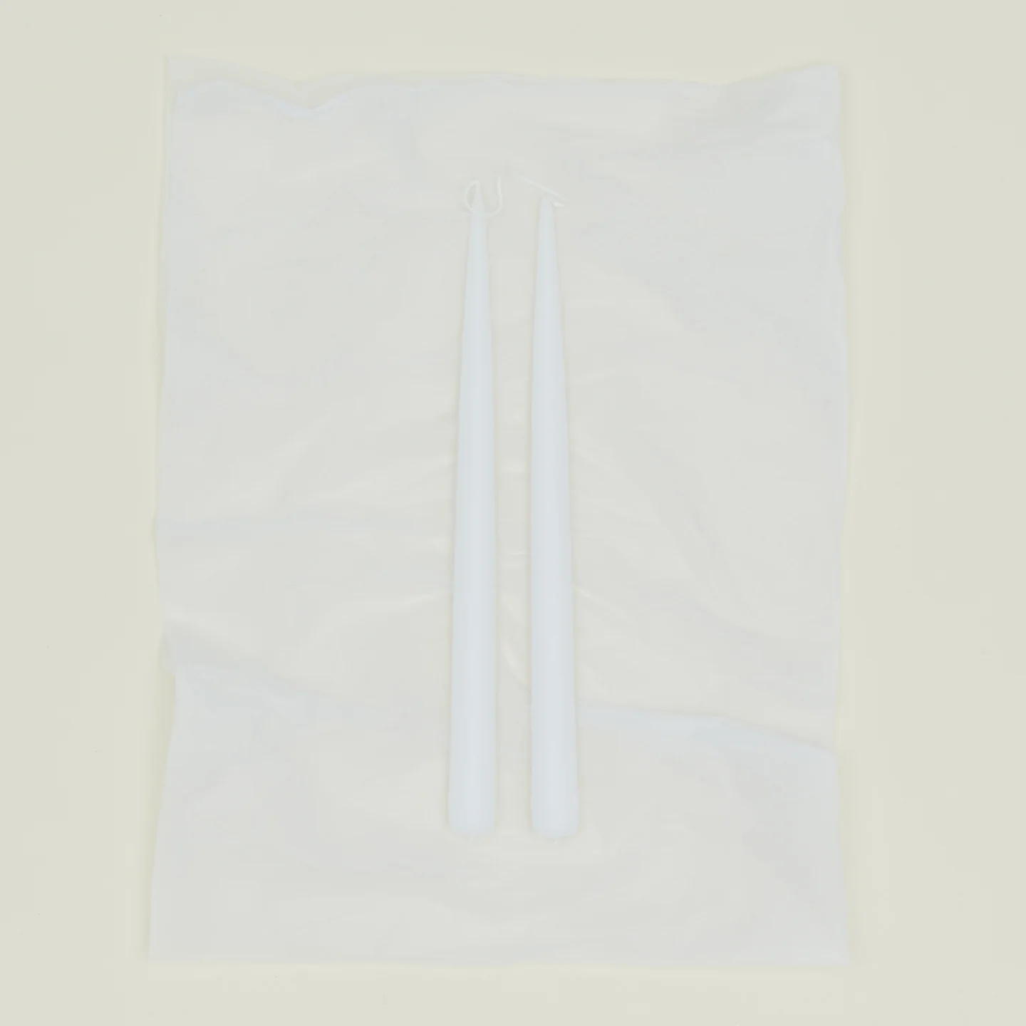 Hand Dipped Taper Set  - White - Image 2
