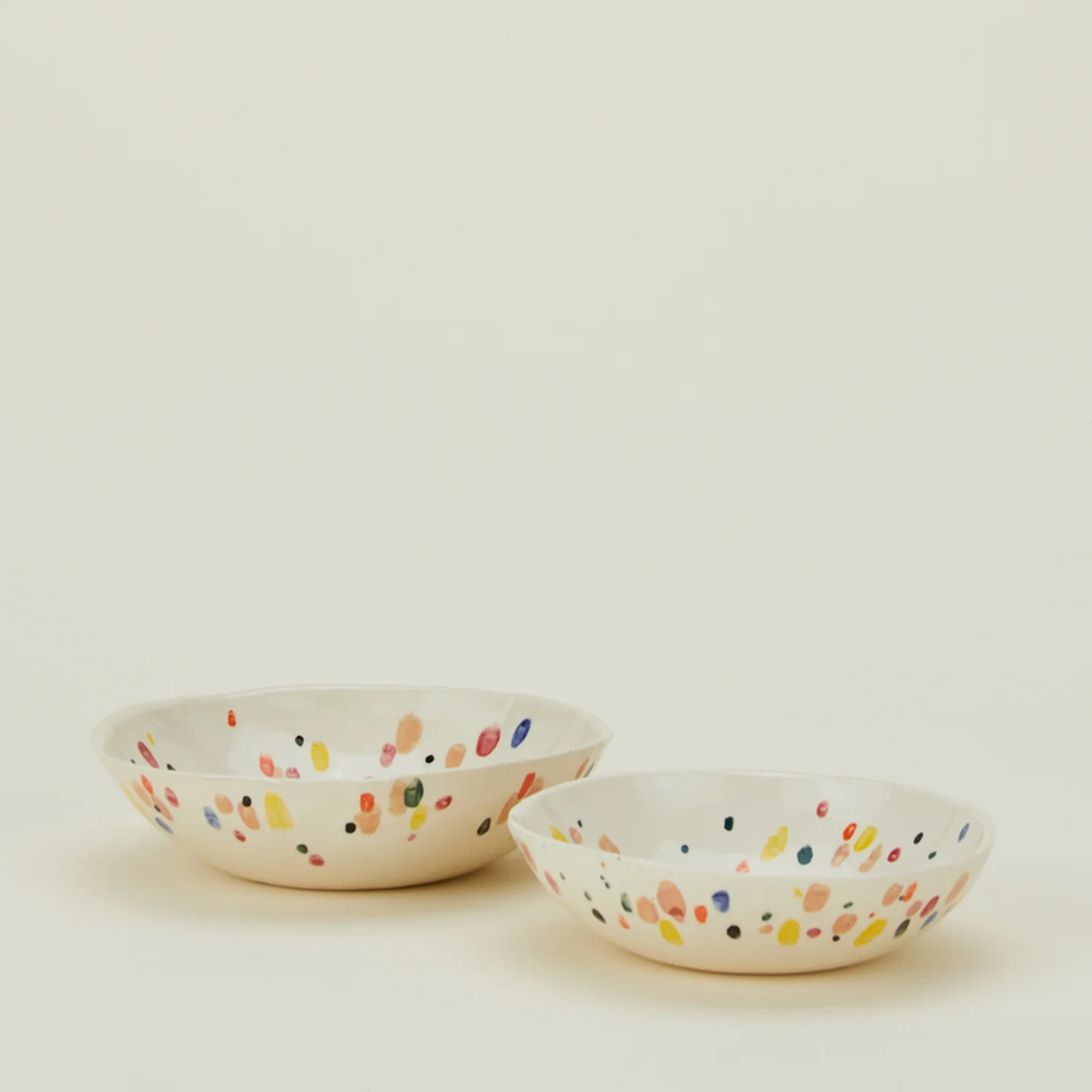 Hand-Painted Confetti Bowl