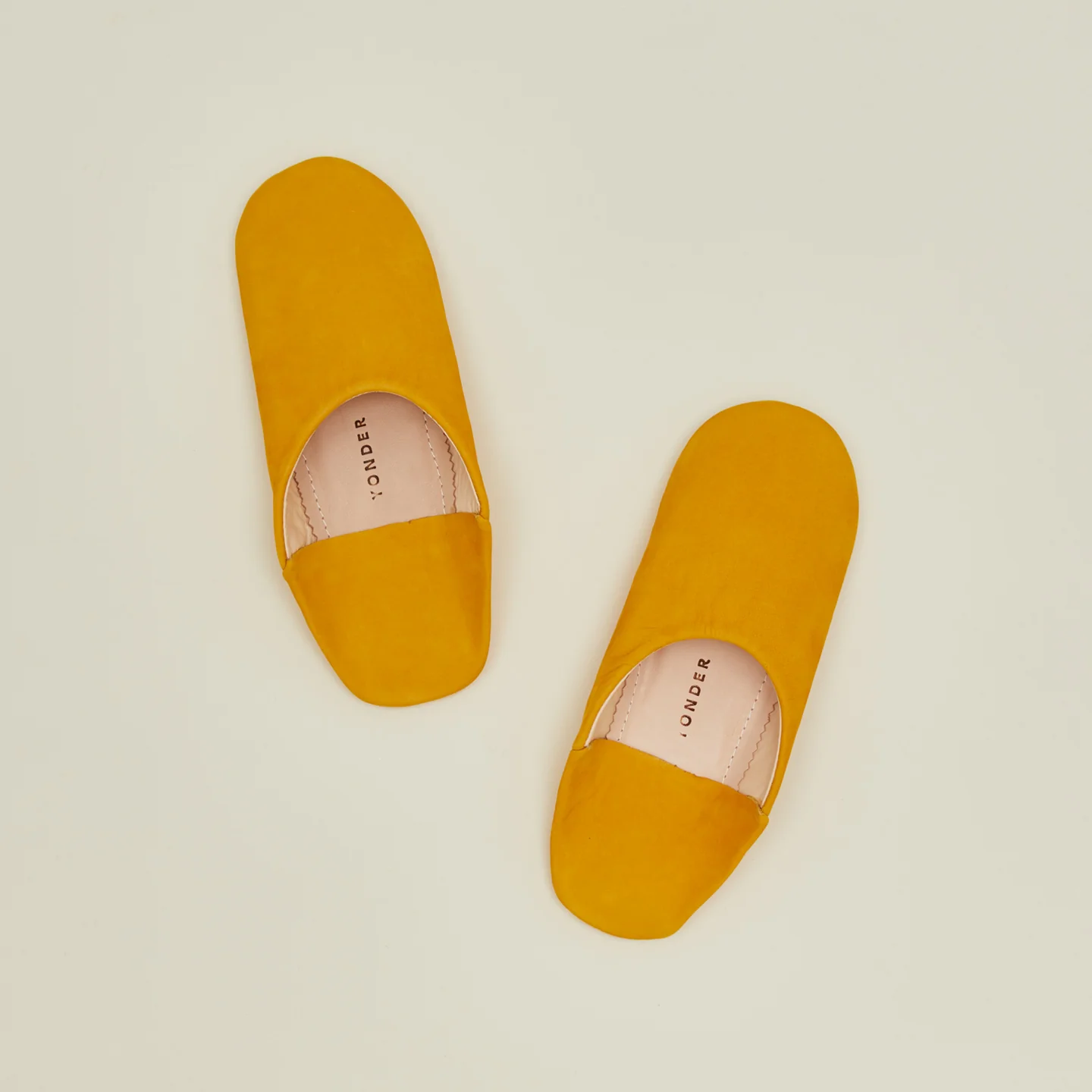 Handmade Leather Slippers - Honey - Image 2