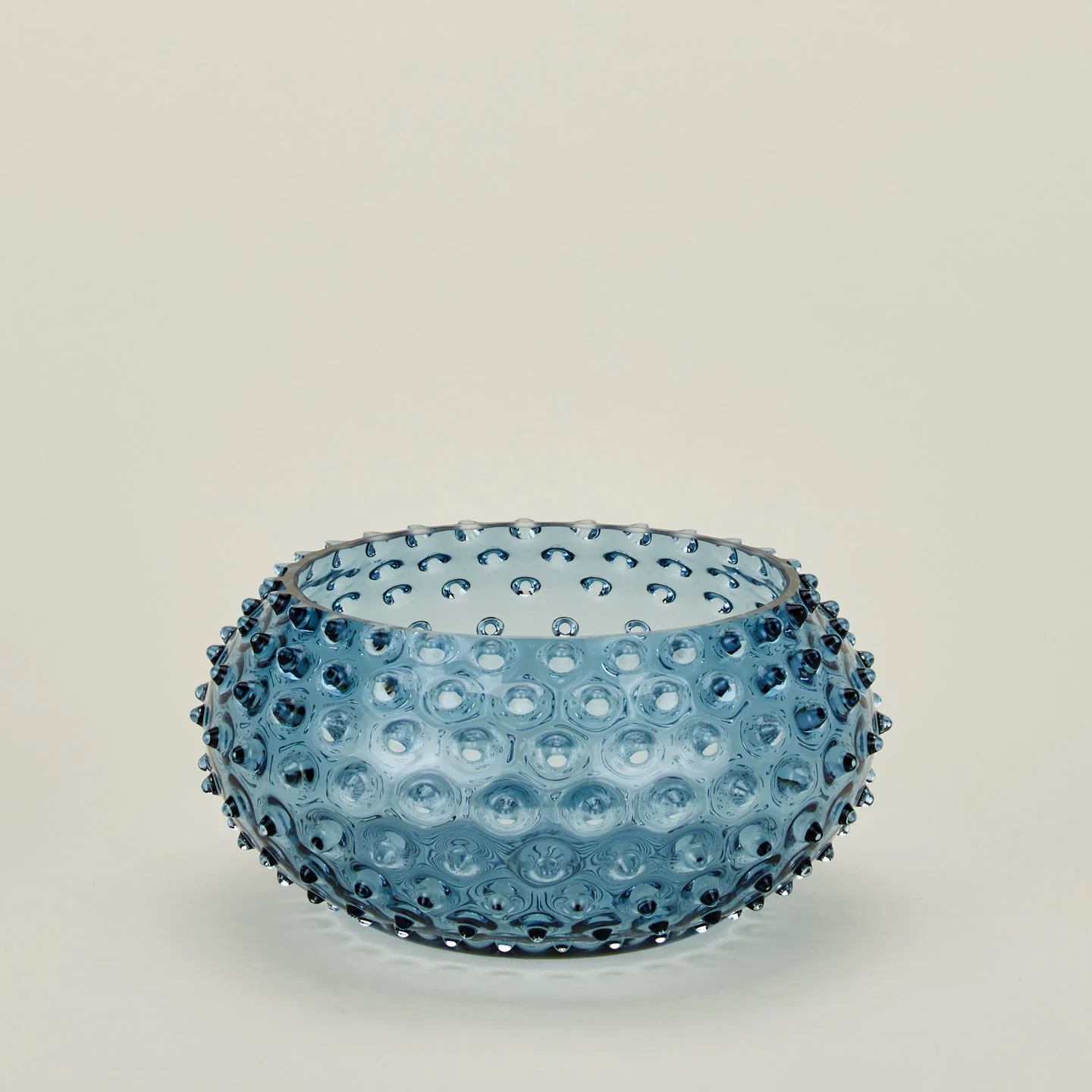 Hobnail Serving Bowl - Blue