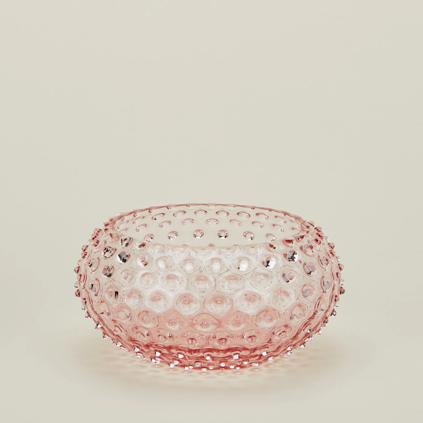 Hobnail Serving Bowl - Blush