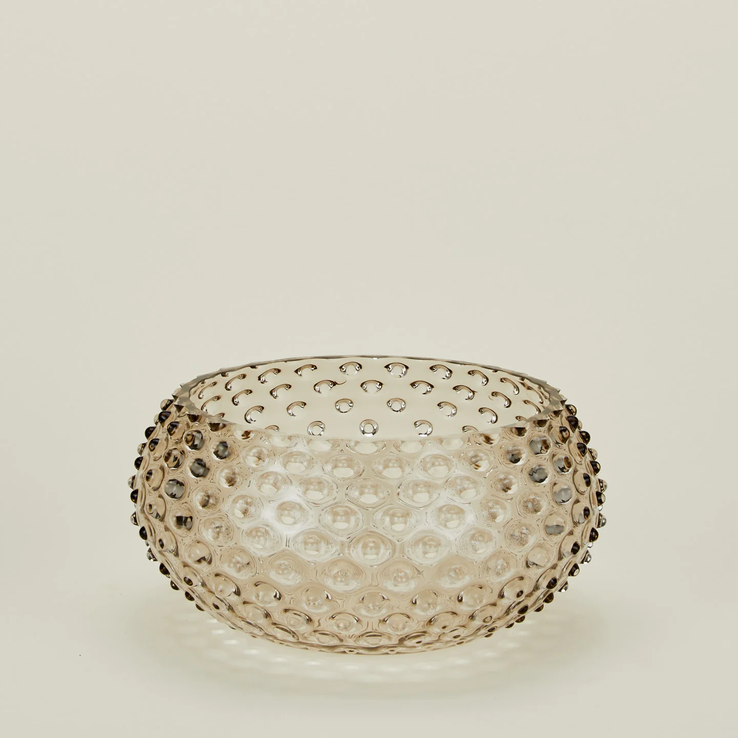 Hobnail Serving Bowl - Grey