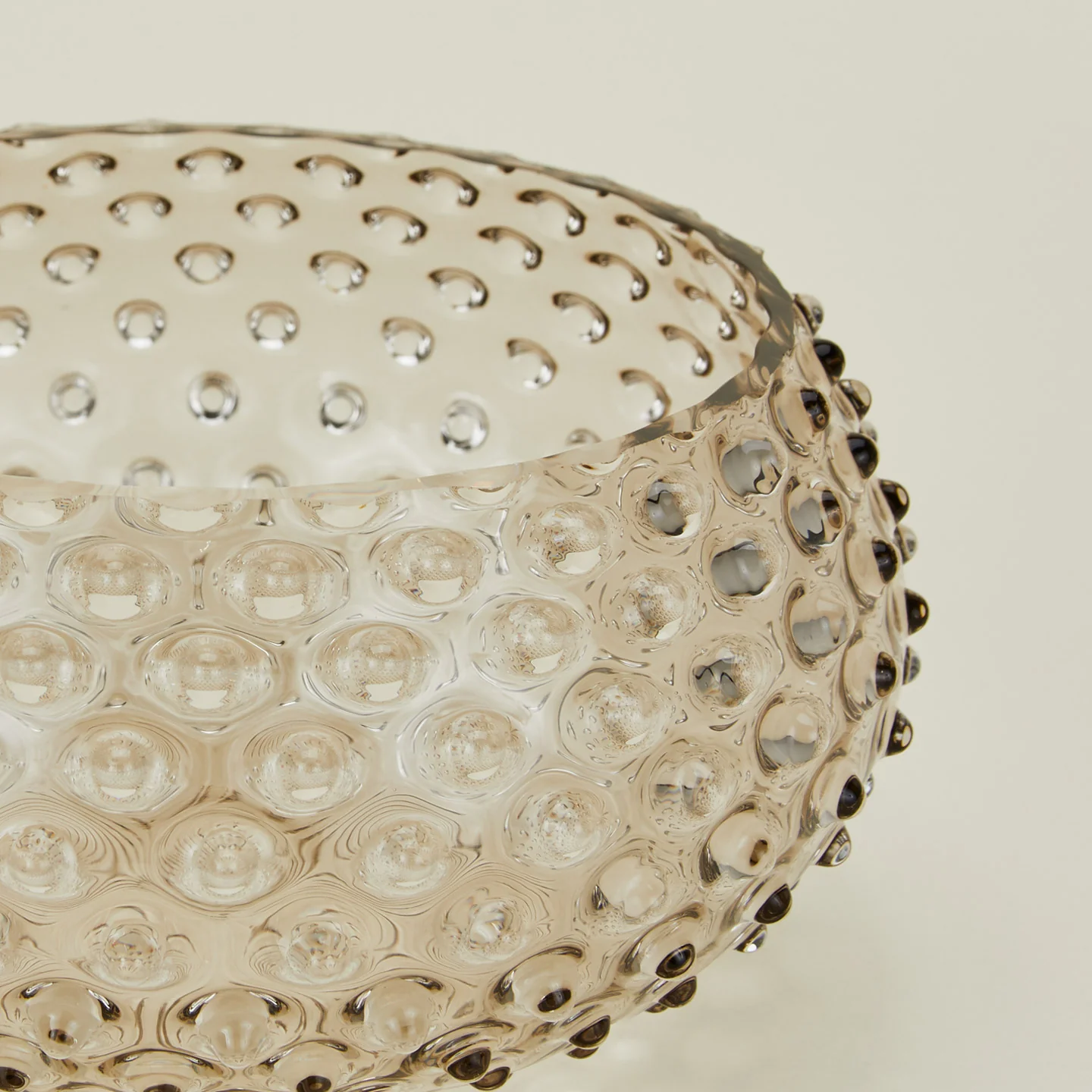 Hobnail Serving Bowl - Grey - Image 3