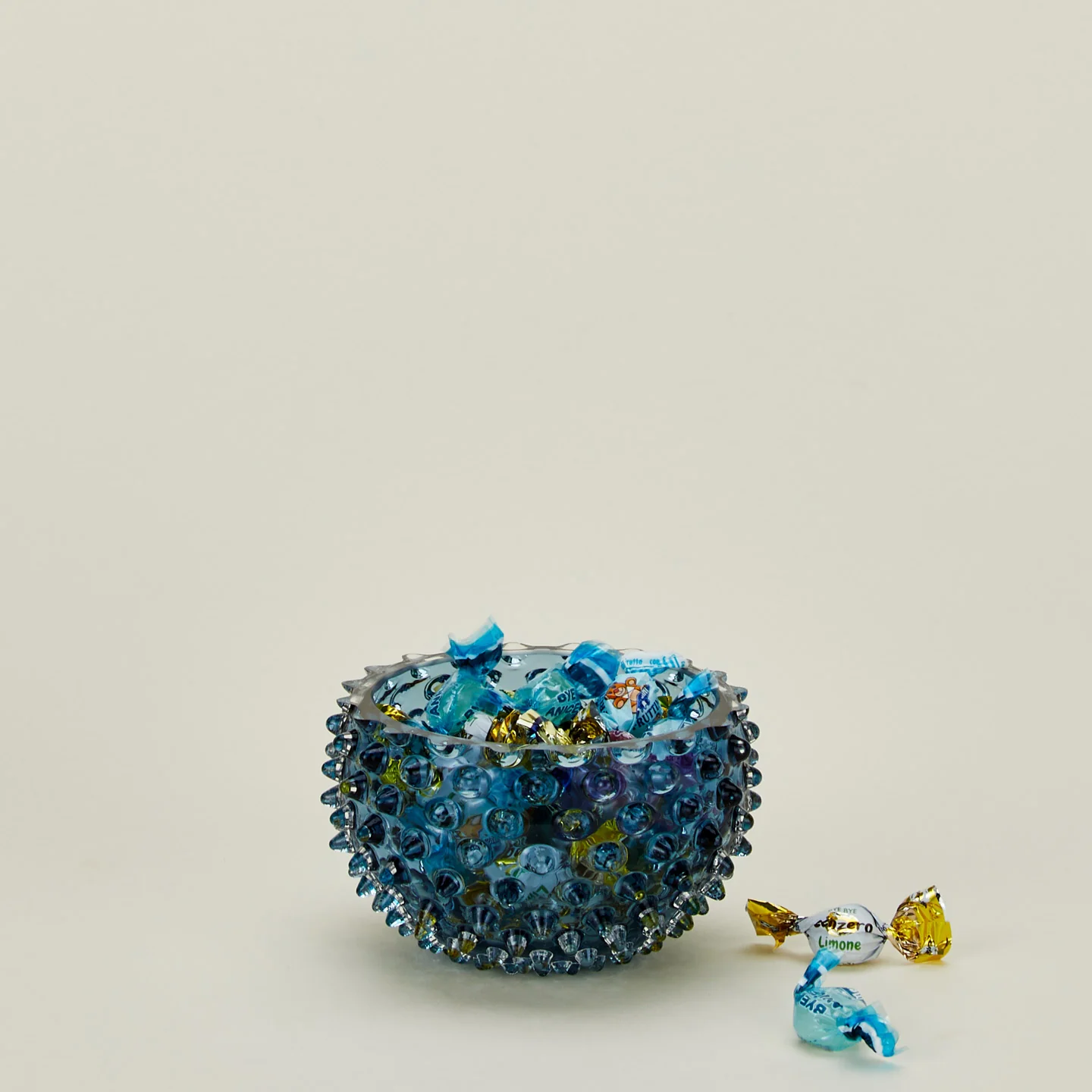 Hobnail Tapas Bowl - Blue - Image 2