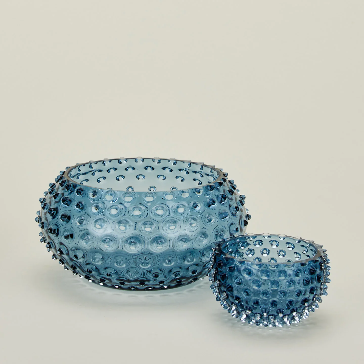 Hobnail Tapas Bowl - Blue - Image 4
