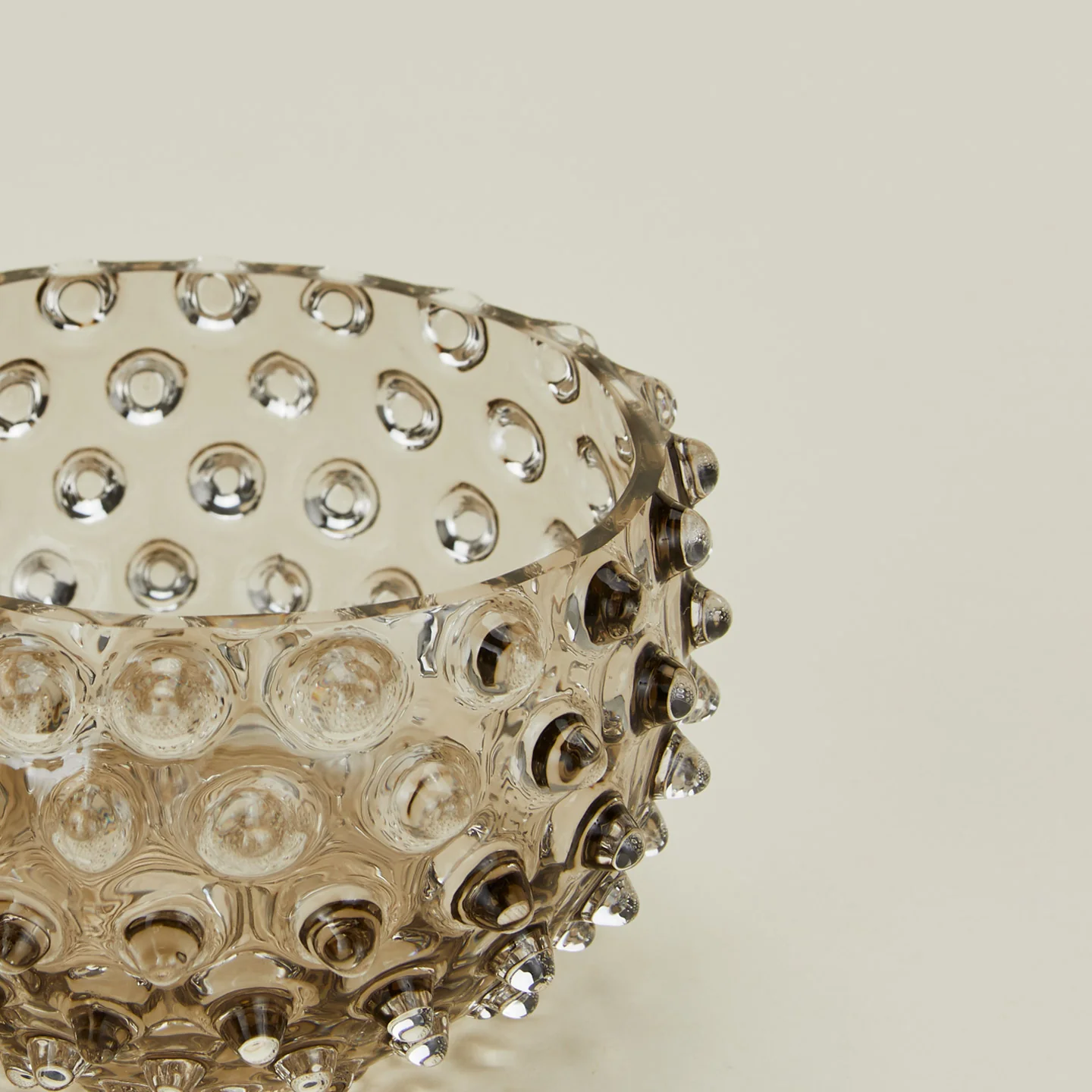 Hobnail Tapas Bowl - Grey - Image 3