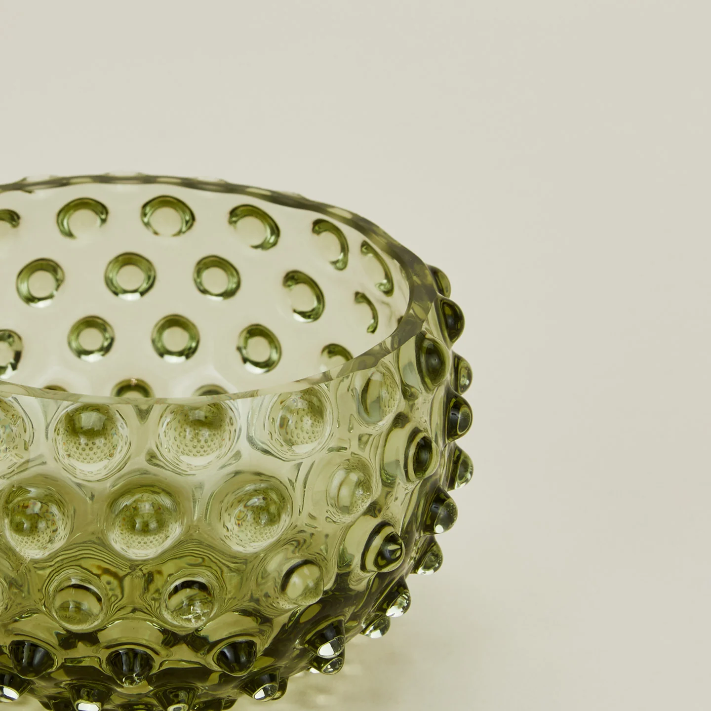 Hobnail Tapas Bowl - Olive - Image 3