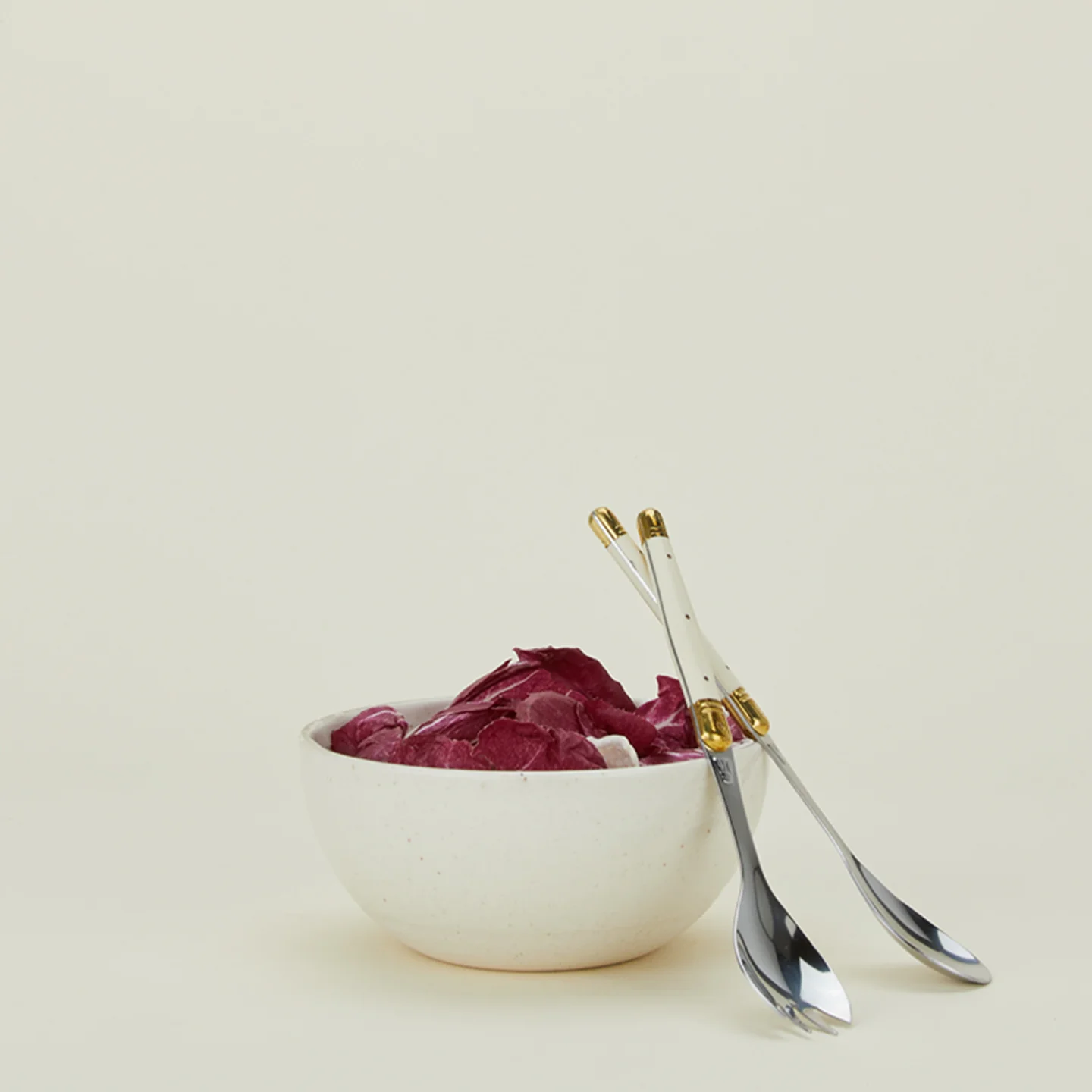 Jean Dubost Salad Servers - Ivory - Image 4